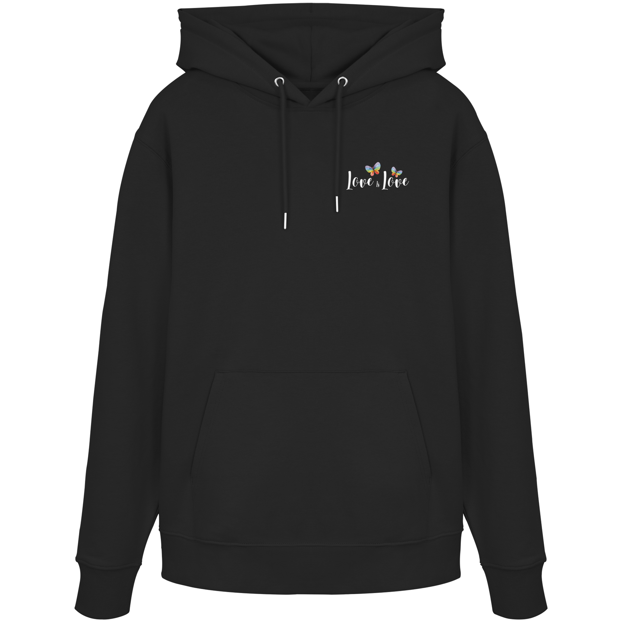 Love is Love "Butterfly Edition" - Organic Hoodie