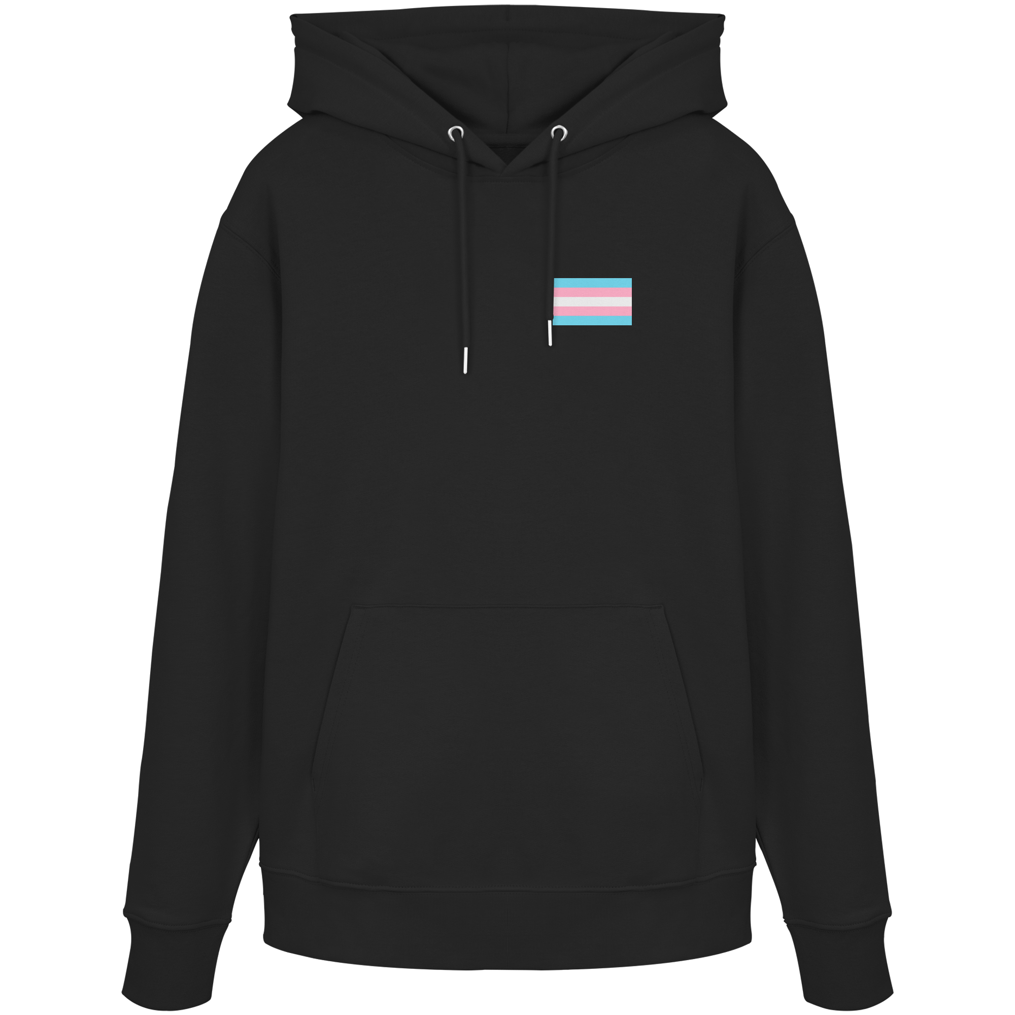 Trans Pride Flag - Organic Hoodie