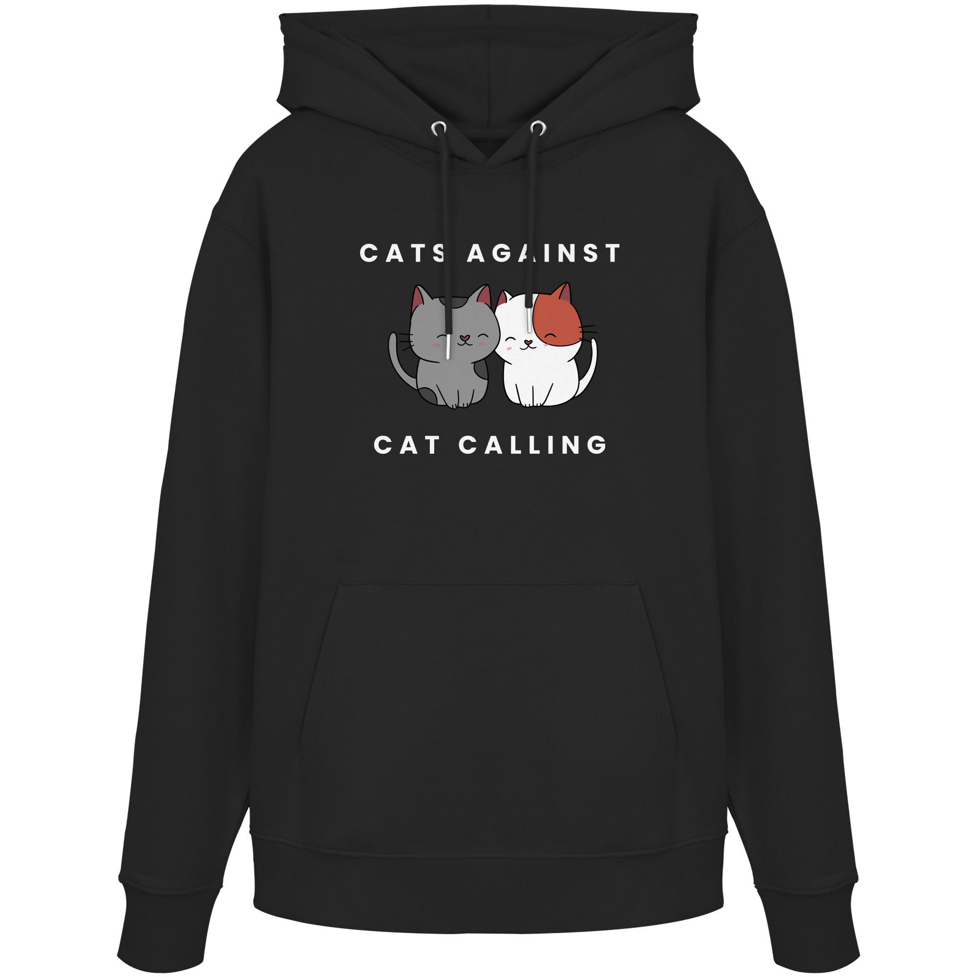 Cats Against Catcalling "Cuddle Edition" - Organic Hoodie