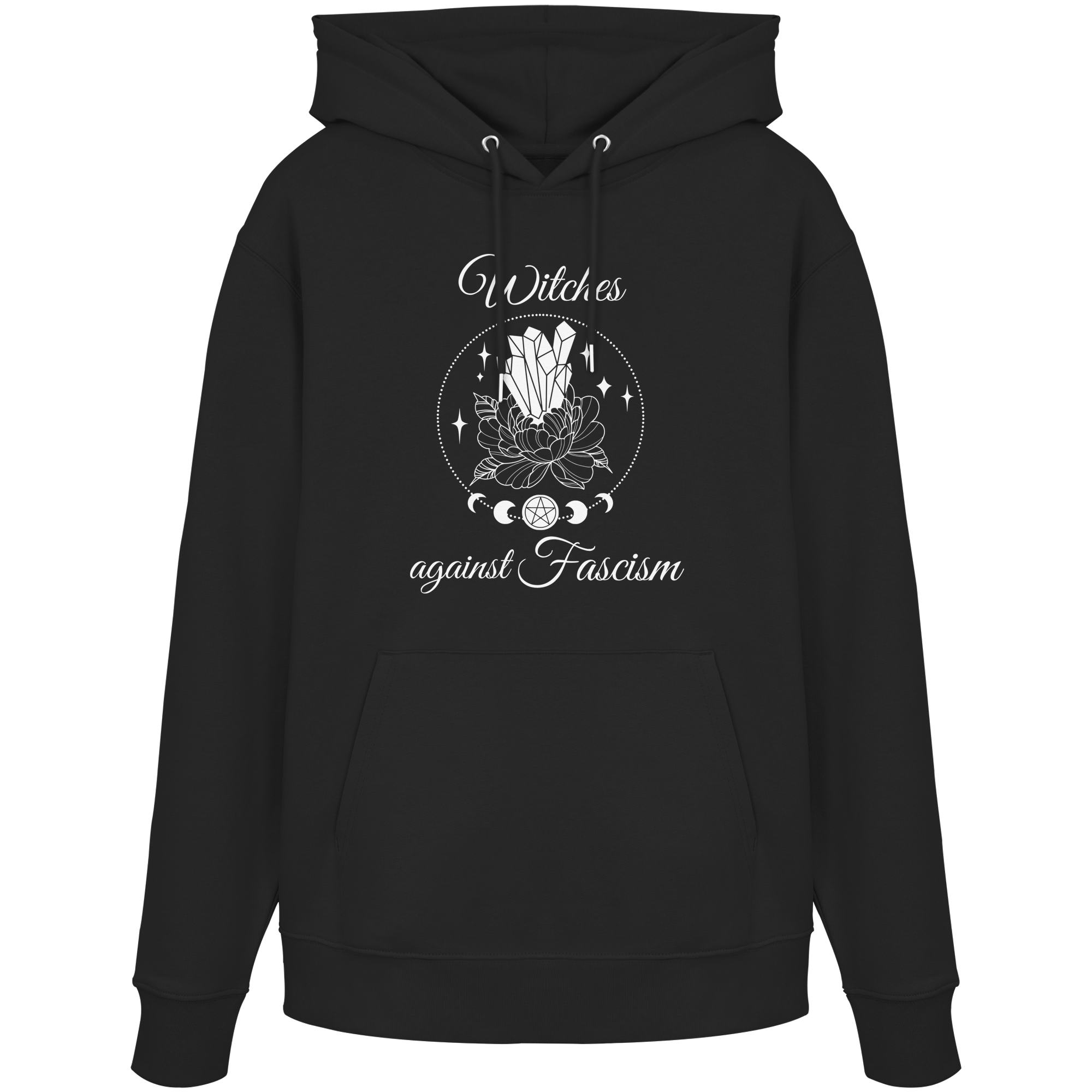 Witches against Fascism - Organic Hoodie