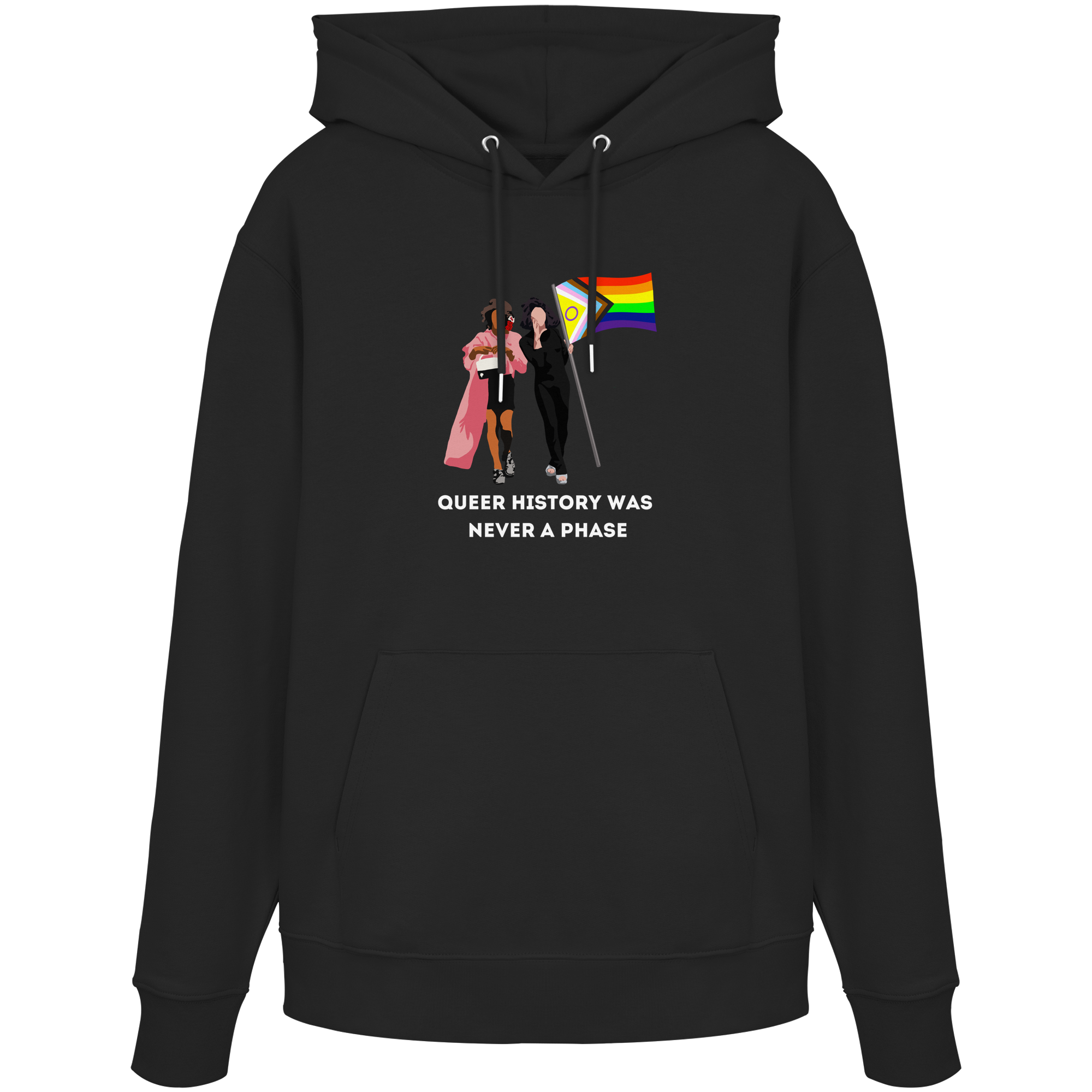 Queer History Was Never A Phase - Organic Hoodie