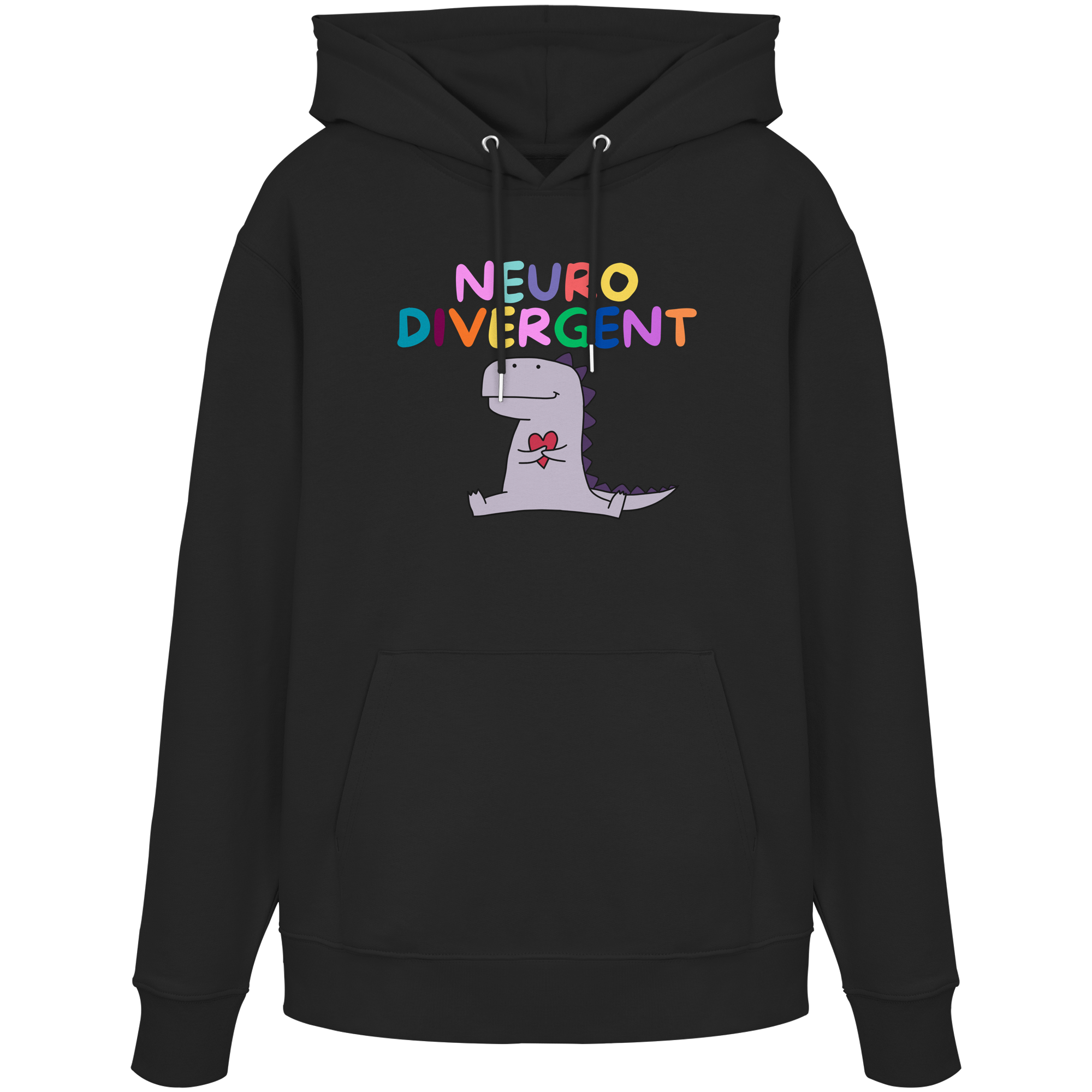 Neurodivergent "Dino Edition" - Organic Hoodie