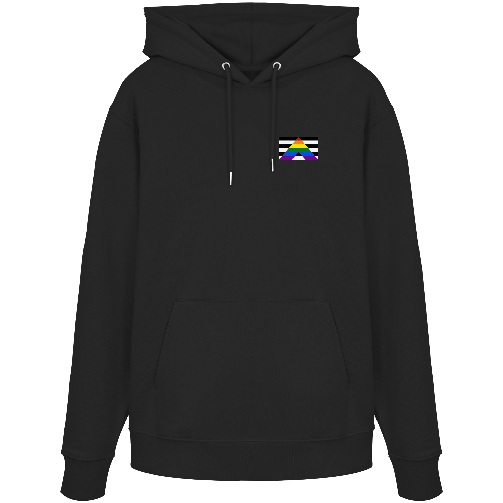 Straight Ally Pride Flag - Organic Hoodie