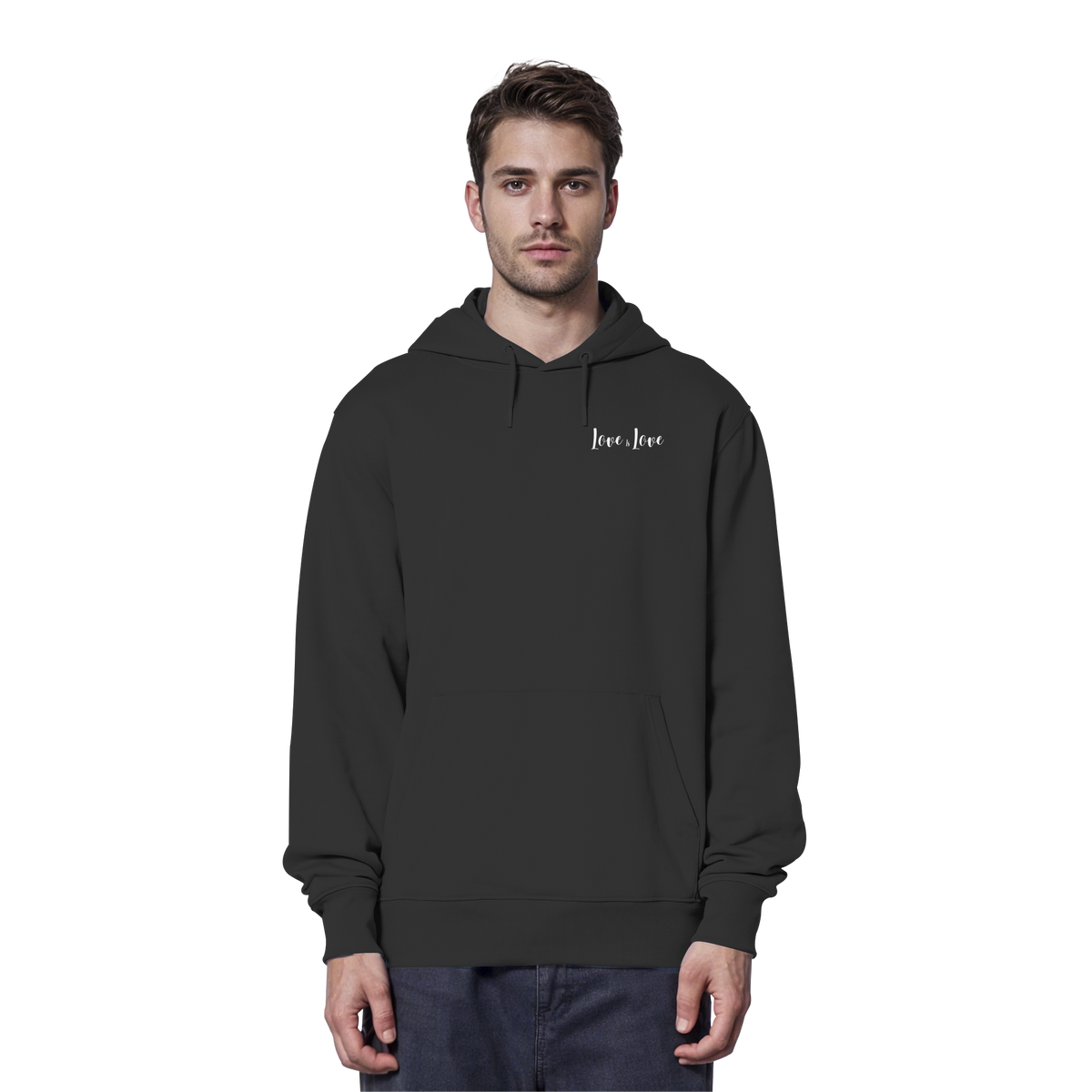 Love is Love "Calligraphy Edition" - Organic Hoodie