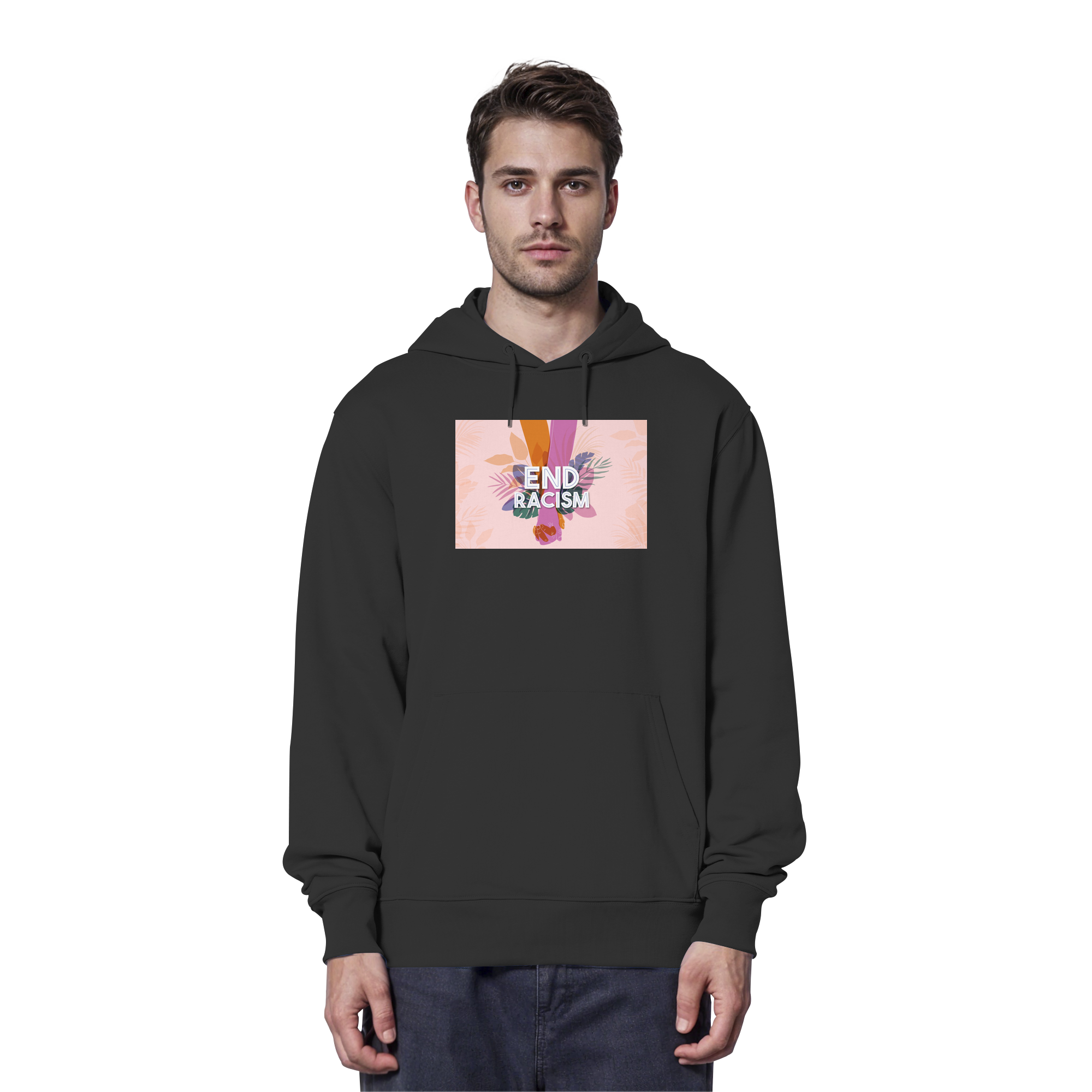 End Racism - Organic Hoodie