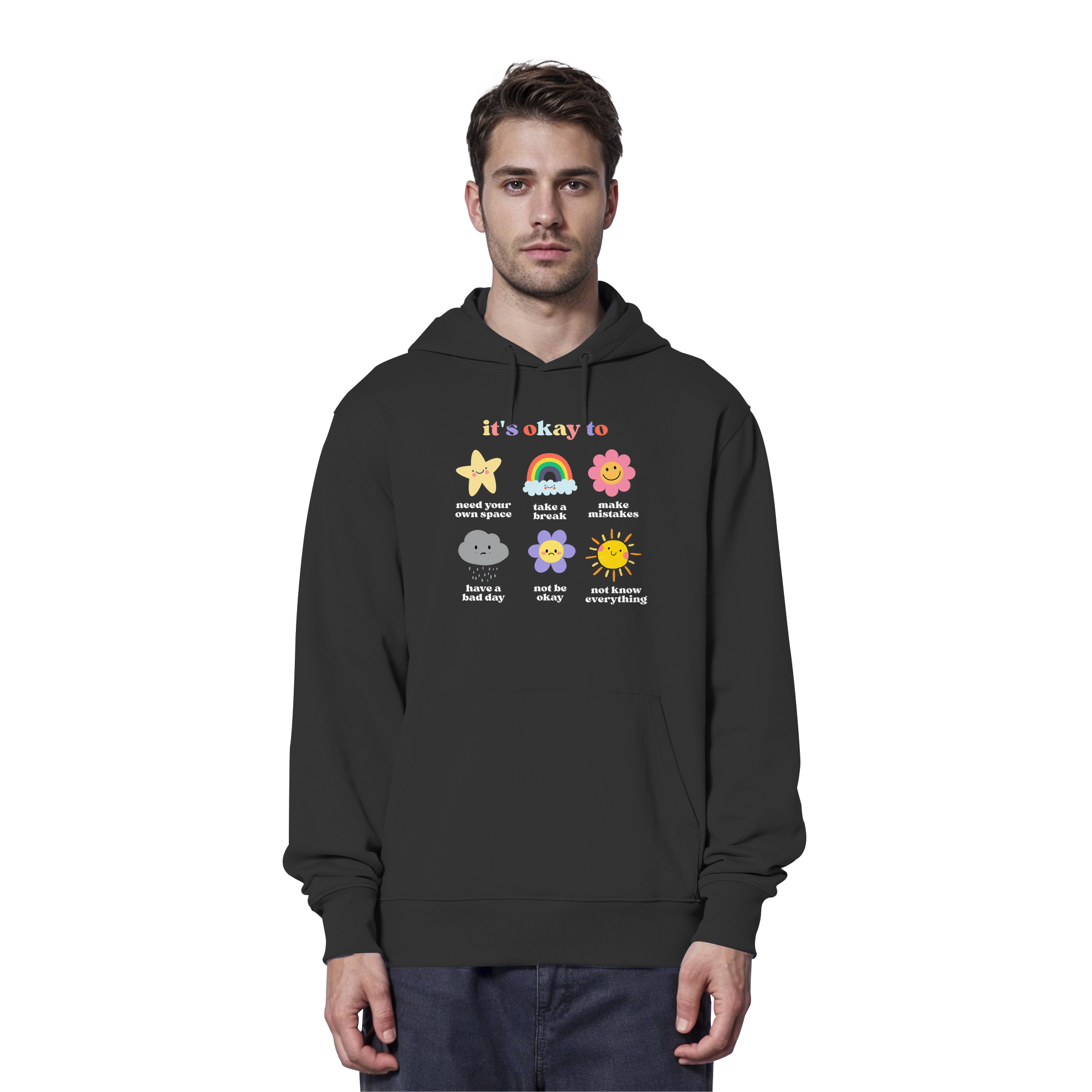 it's okay to... - Organic Hoodie