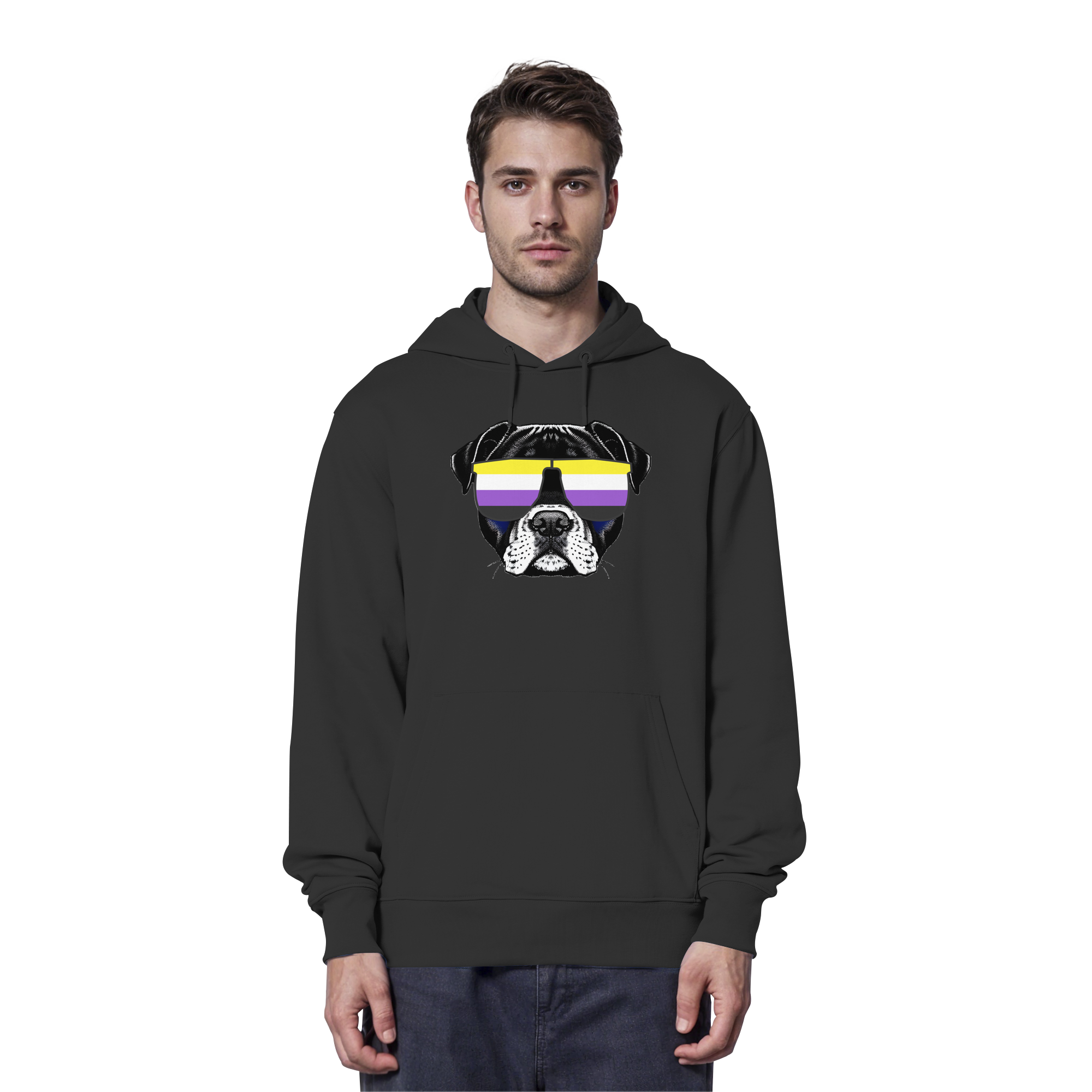 Nonbinary Doggo - Organic Hoodie