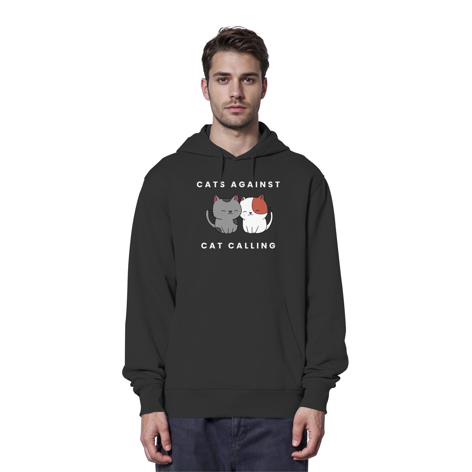 Cats Against Catcalling "Cuddle Edition" - Organic Hoodie