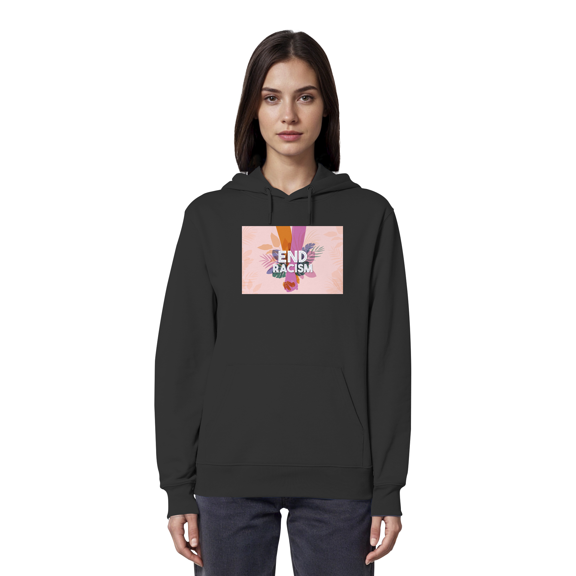 End Racism - Organic Hoodie