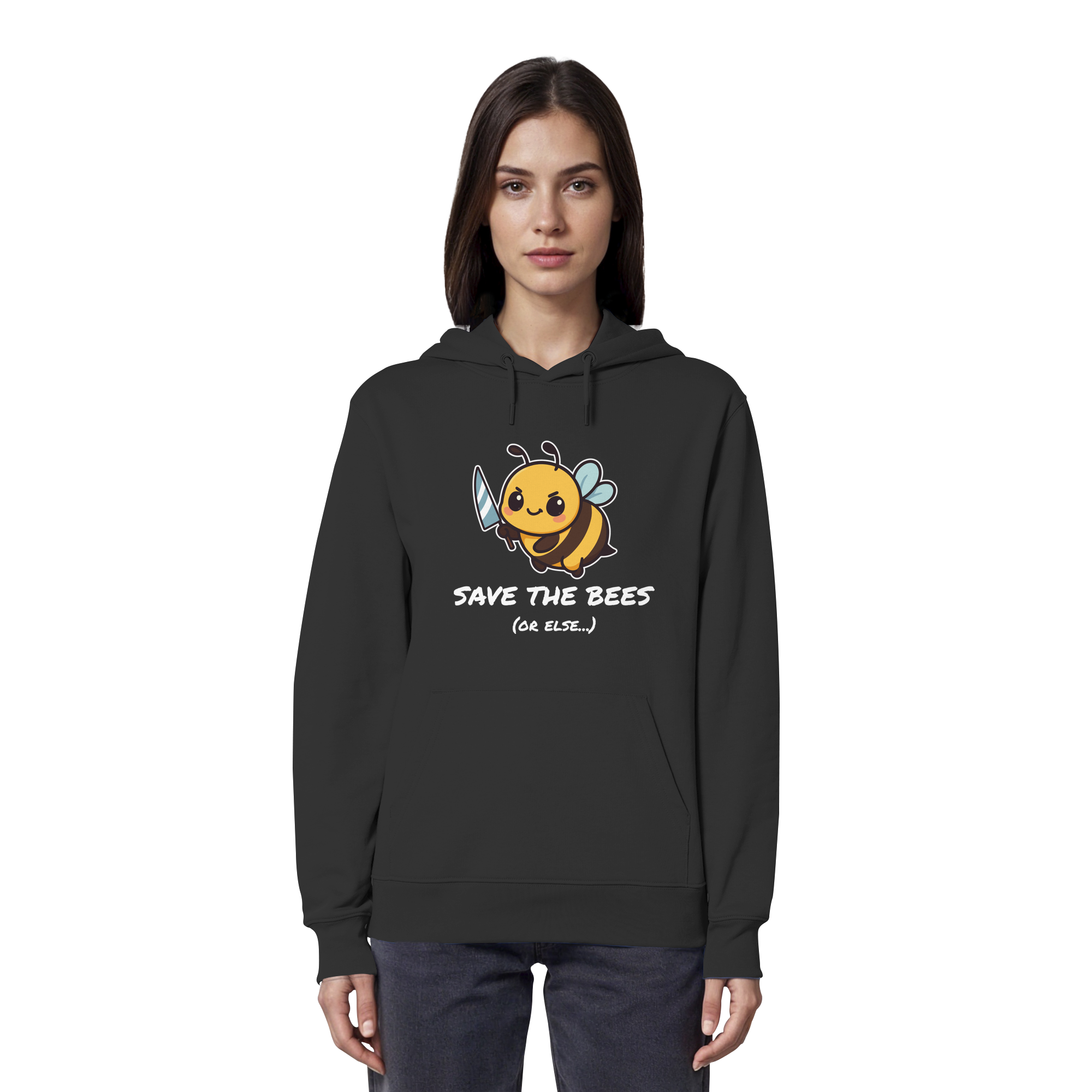 Save The Bees (or else...) - Organic Hoodie