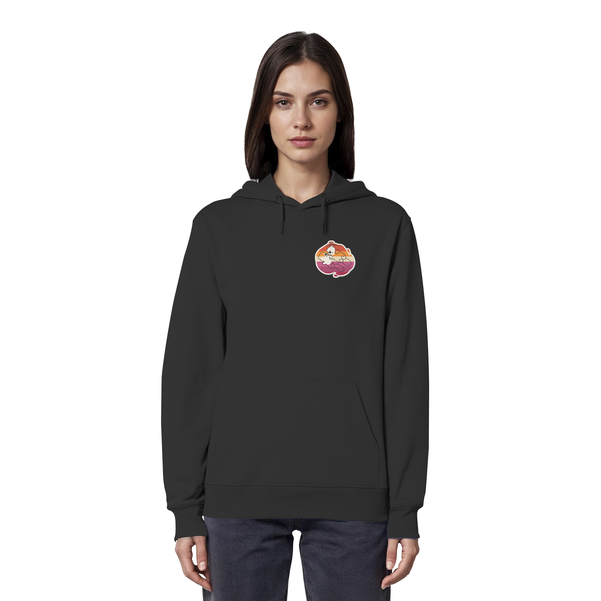 Lesbische Bieber - Organic Hoodie