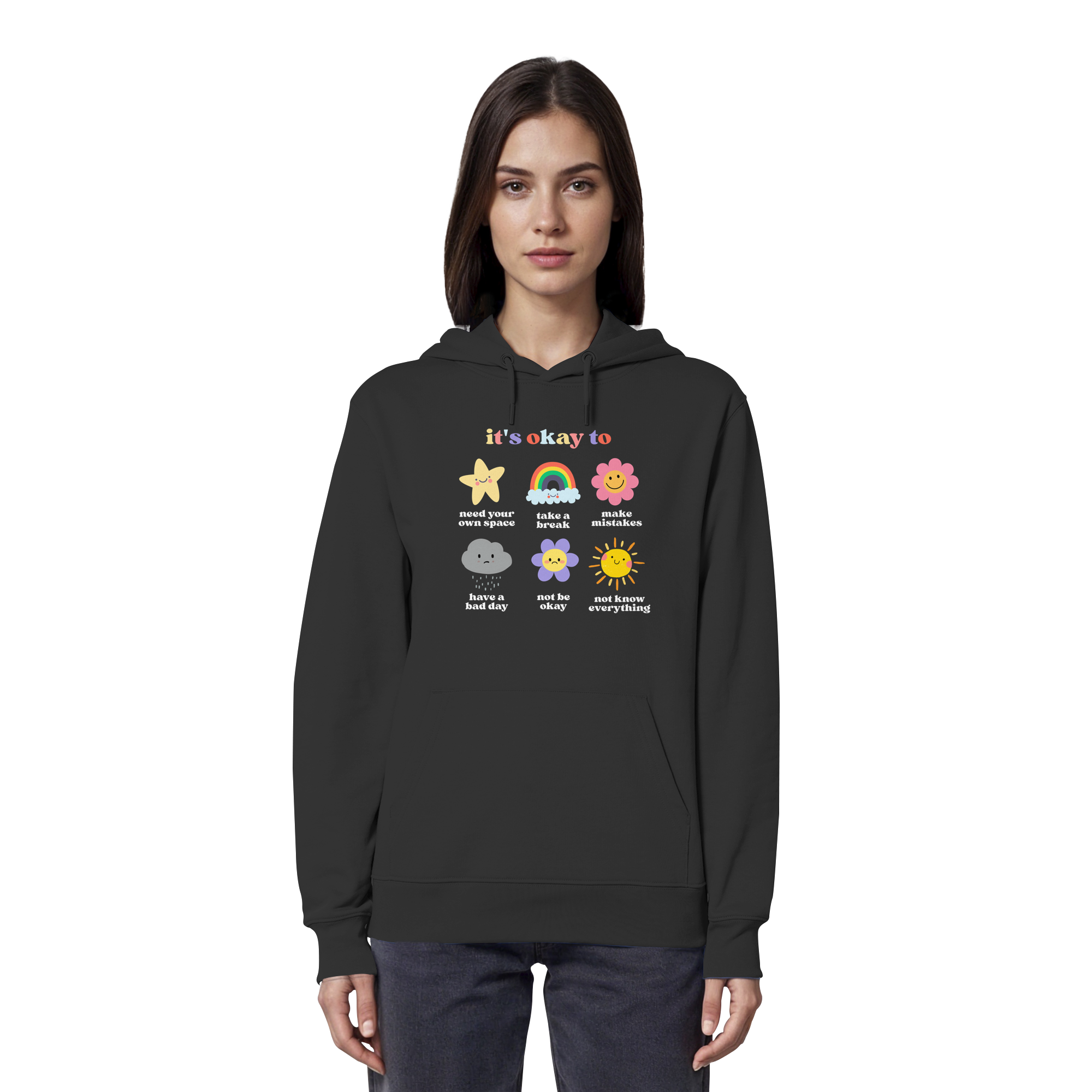 it's okay to... - Organic Hoodie