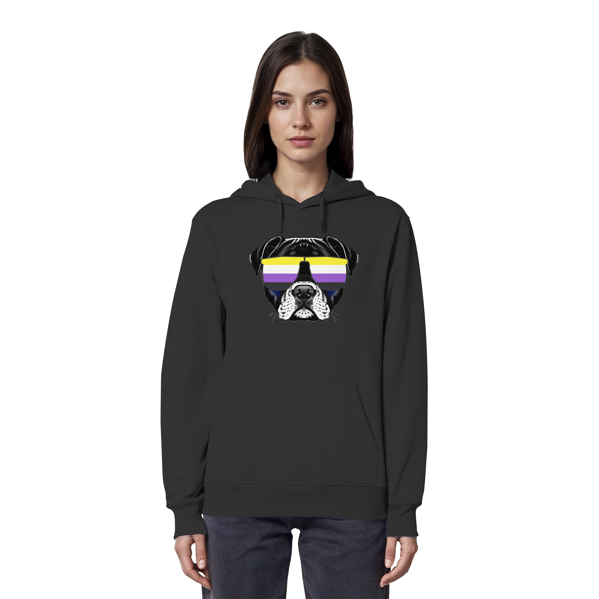 Nonbinary Doggo - Organic Hoodie
