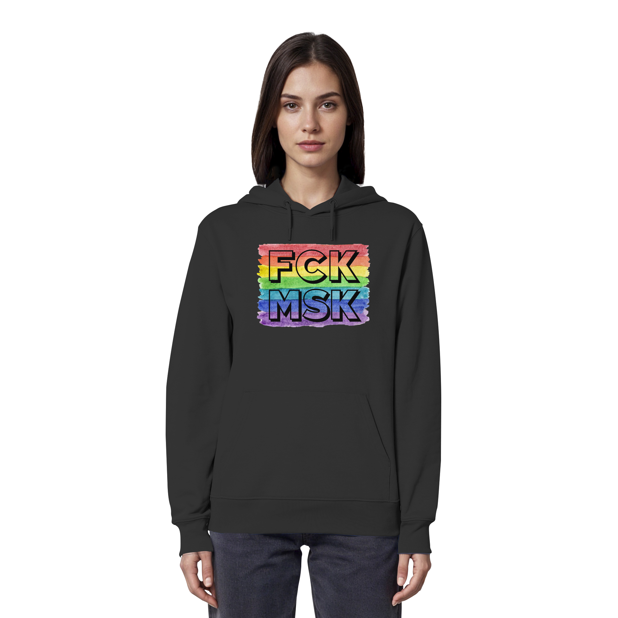 FCK MSK "Rainbow Resistance Edition" - Organic Hoodie