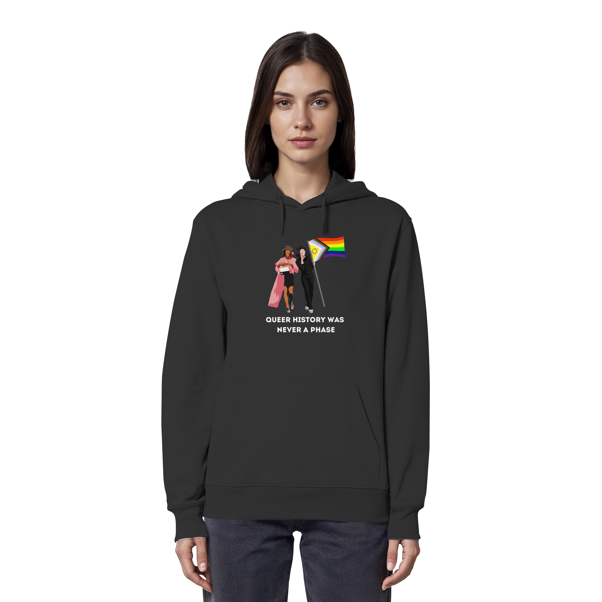 Queer History Was Never A Phase - Organic Hoodie