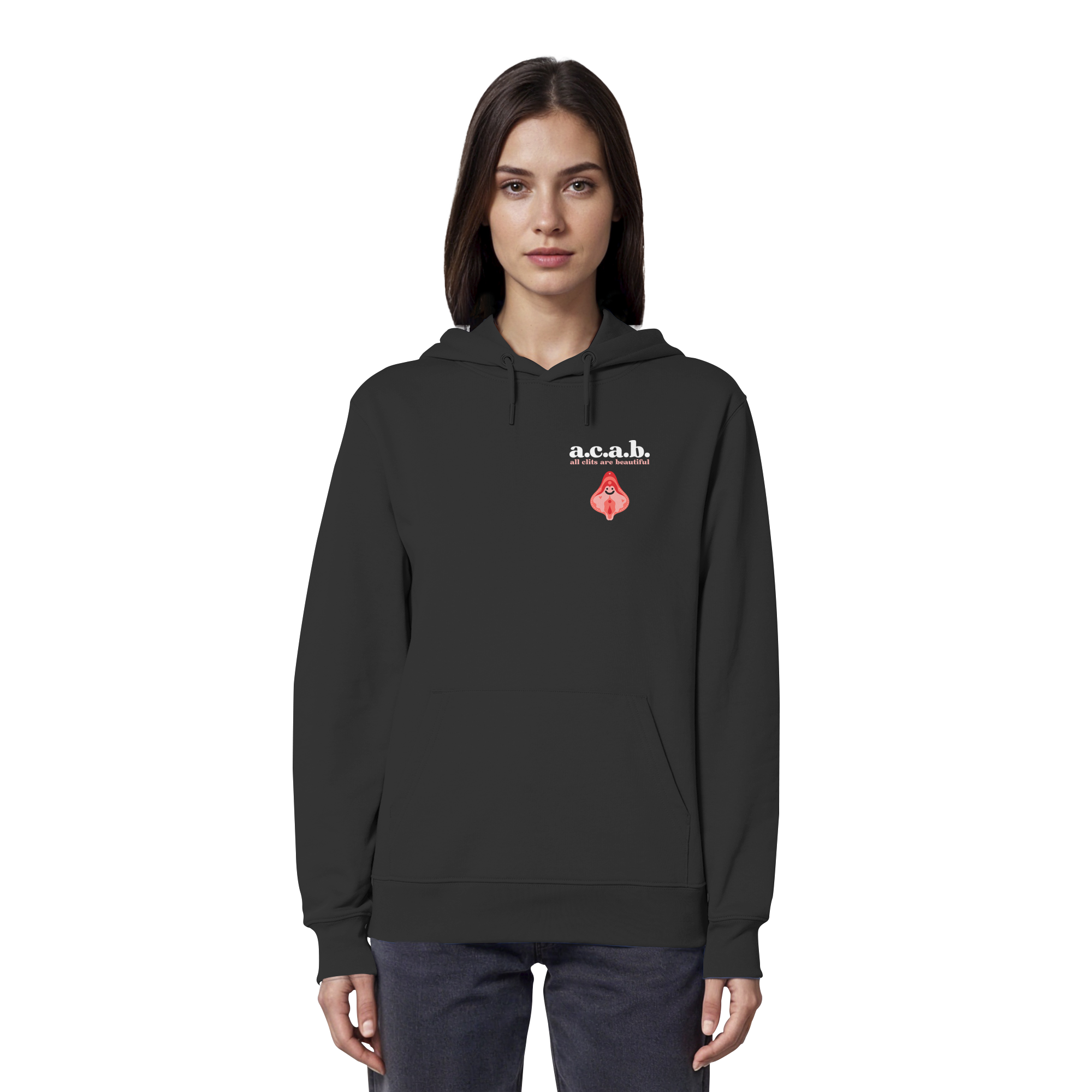 A.C.A.B. All Clits are Beautiful - Organic Hoodie