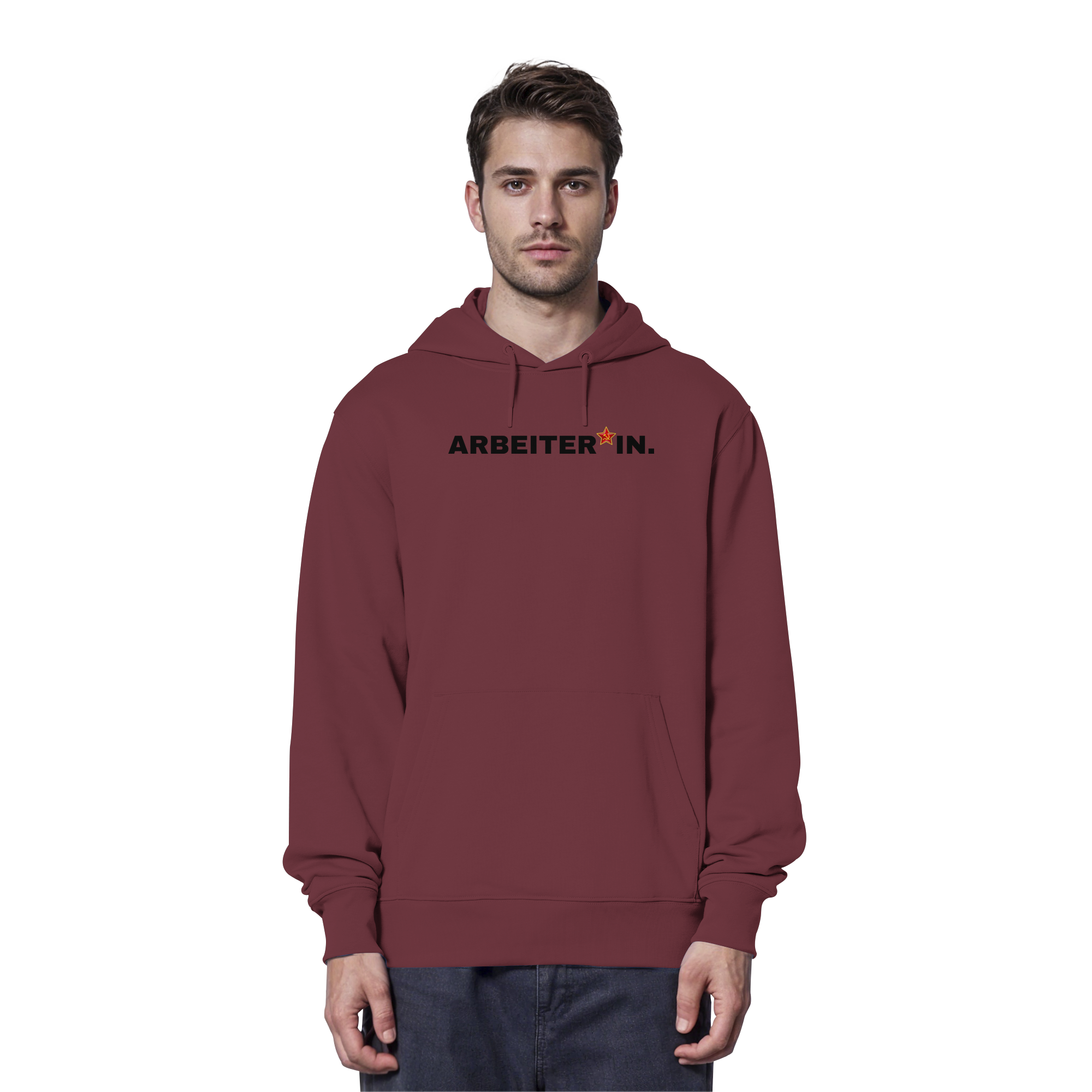 ARBEITER*IN. "Plain Work Edition" - Organic Hoodie