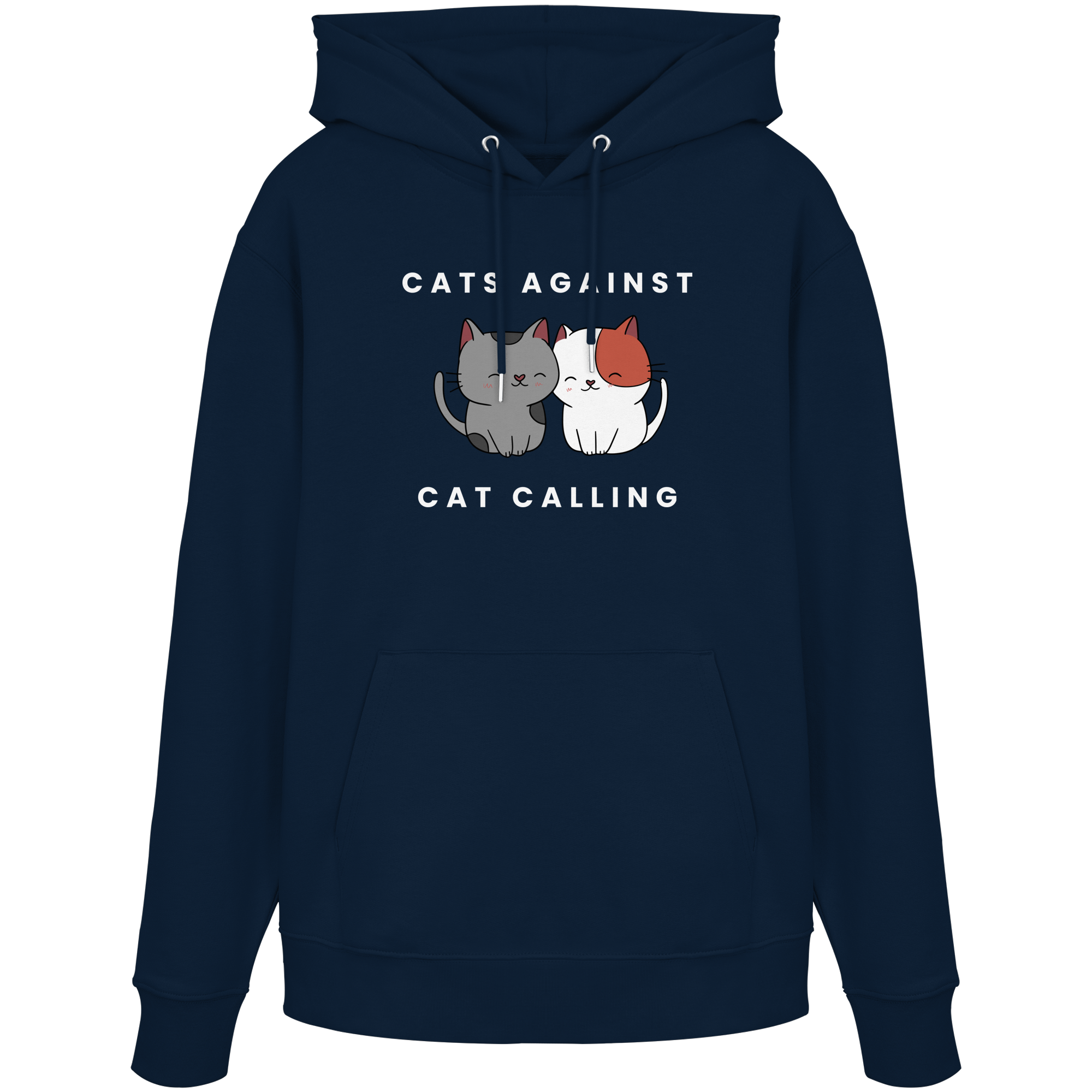 Cats Against Catcalling "Cuddle Edition" - Organic Hoodie