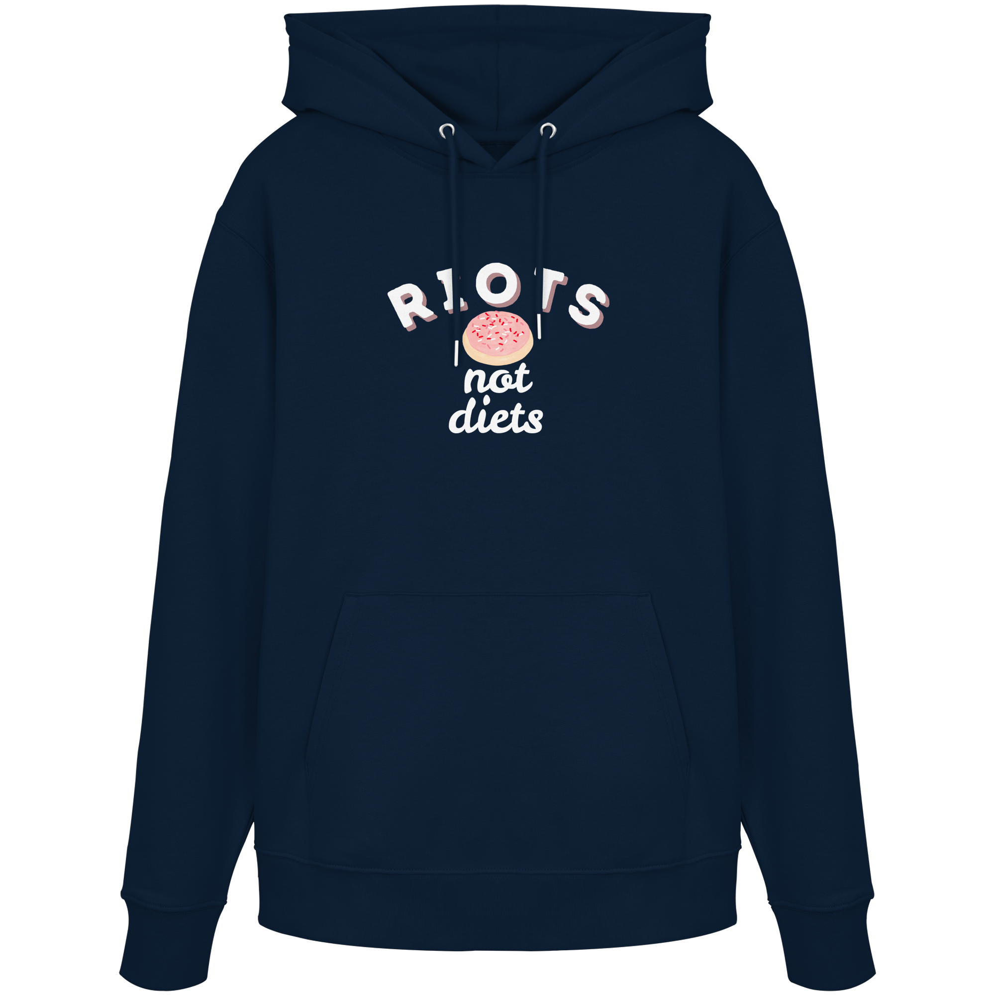 Riots not Diets - Organic Hoodie