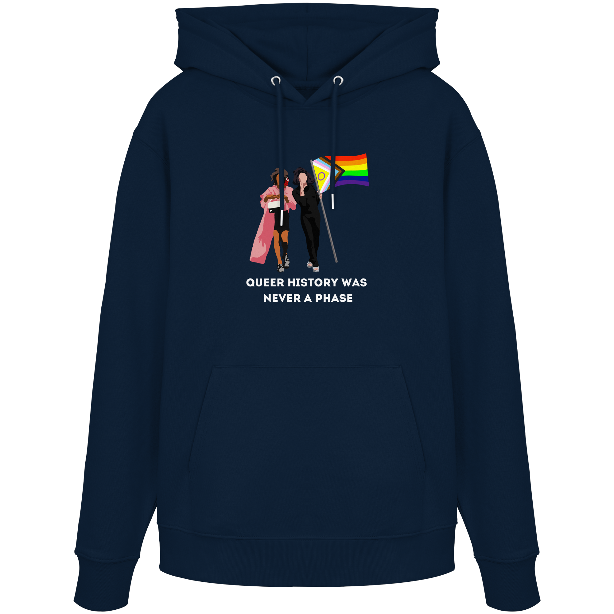Queer History Was Never A Phase - Organic Hoodie