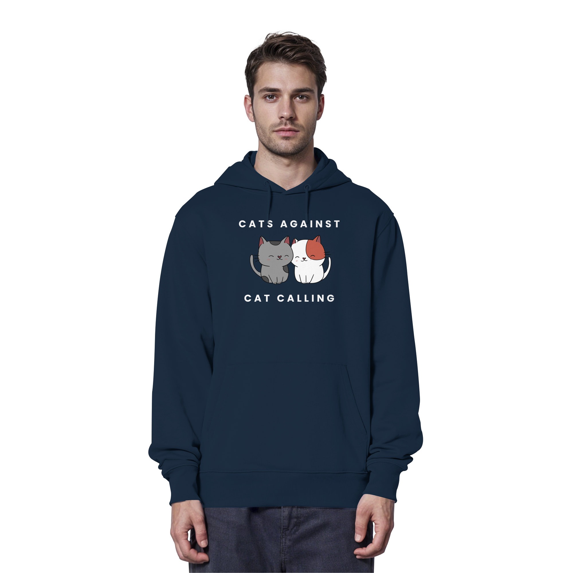 Cats Against Catcalling "Cuddle Edition" - Organic Hoodie