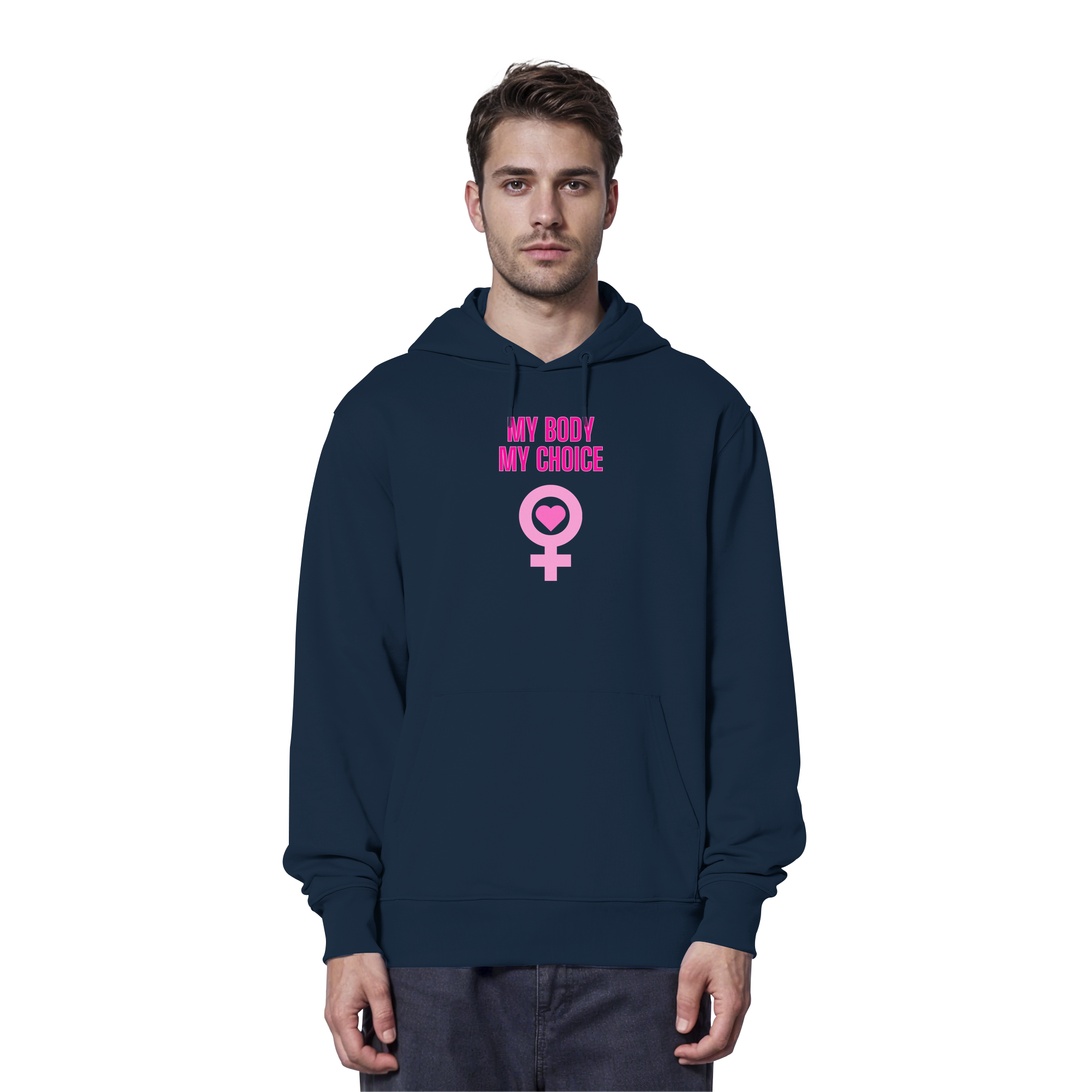 My Body My Choice "Pink Power Edition" - Organic Hoodie