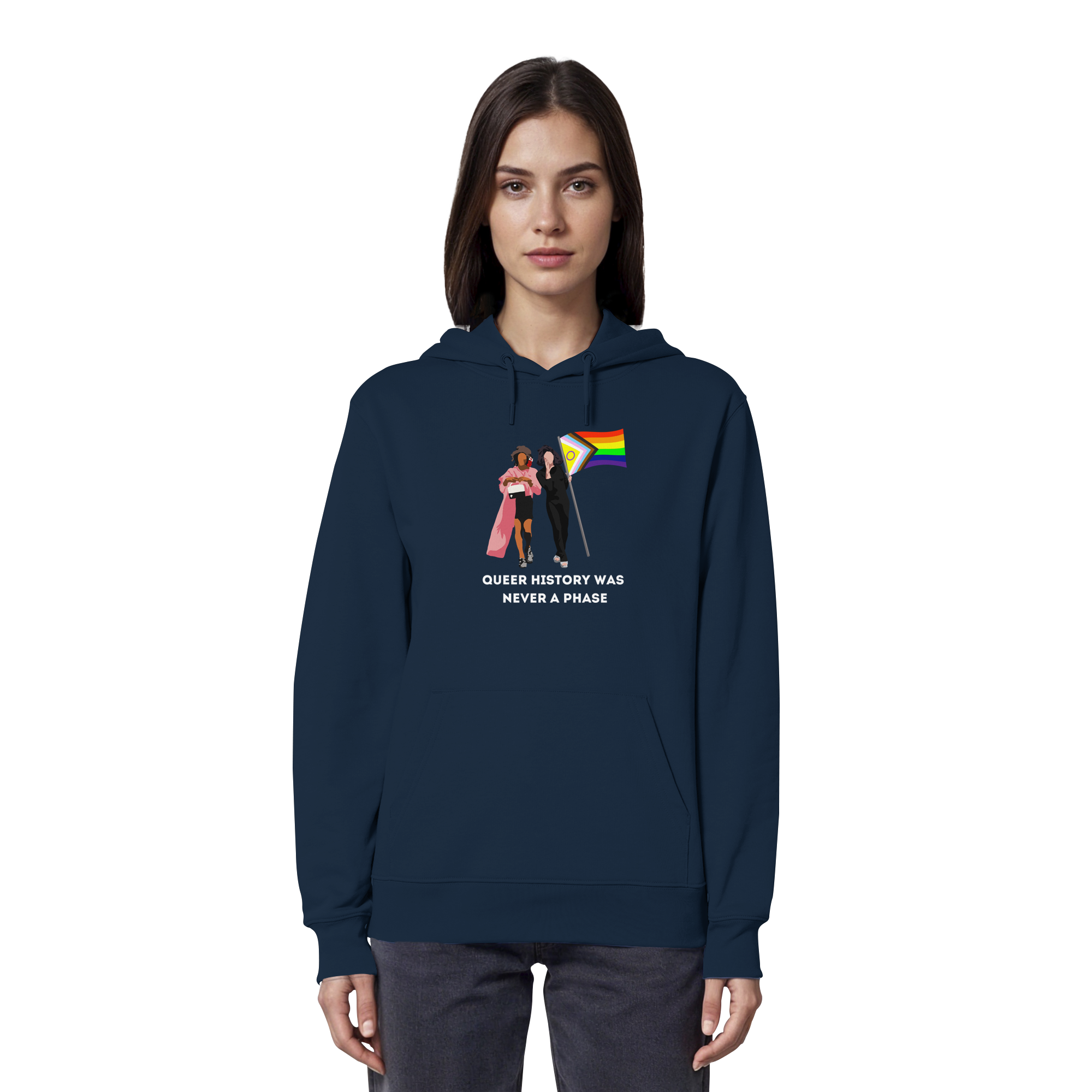 Queer History Was Never A Phase - Organic Hoodie