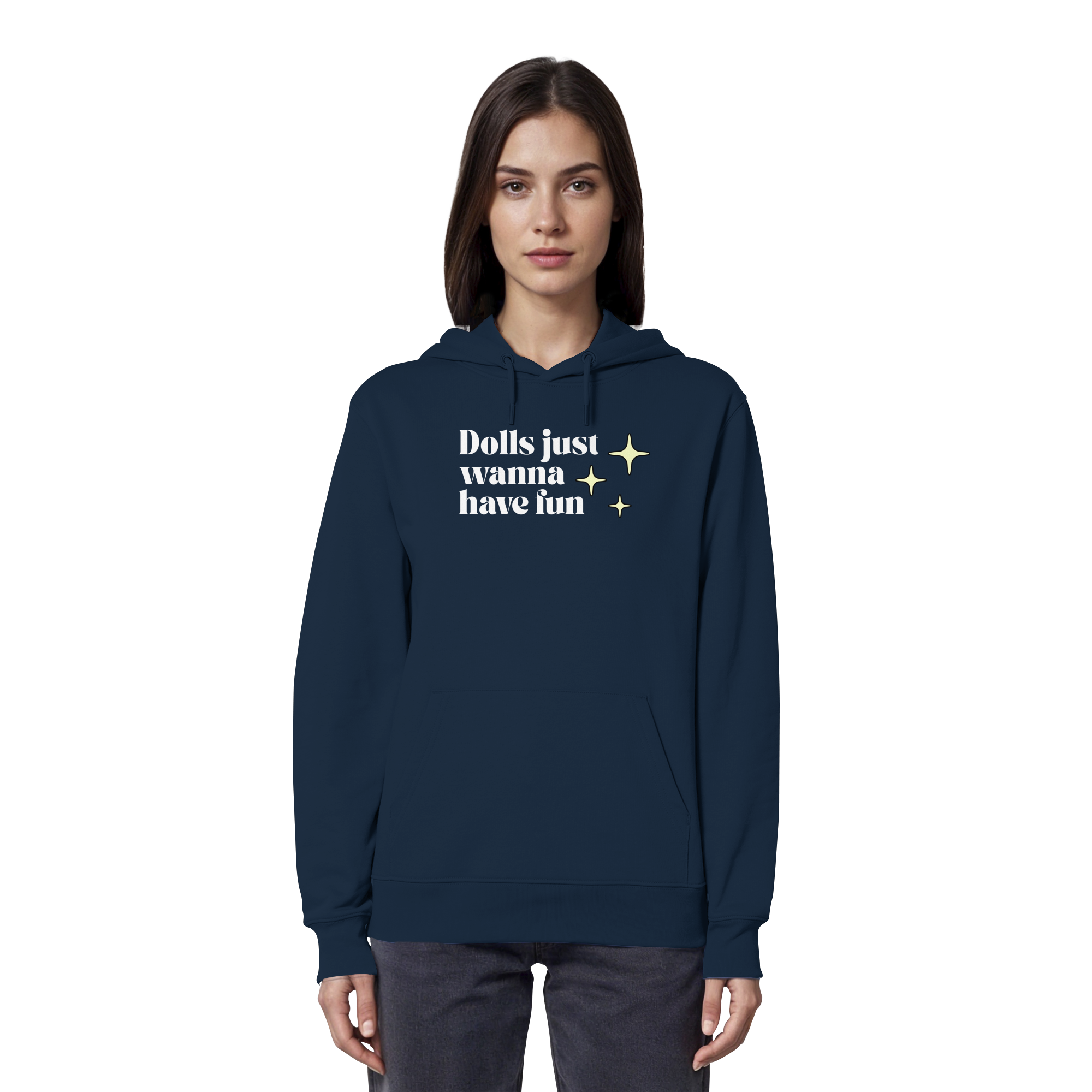 Dolls Just Wanna Have Fun - Organic Hoodie