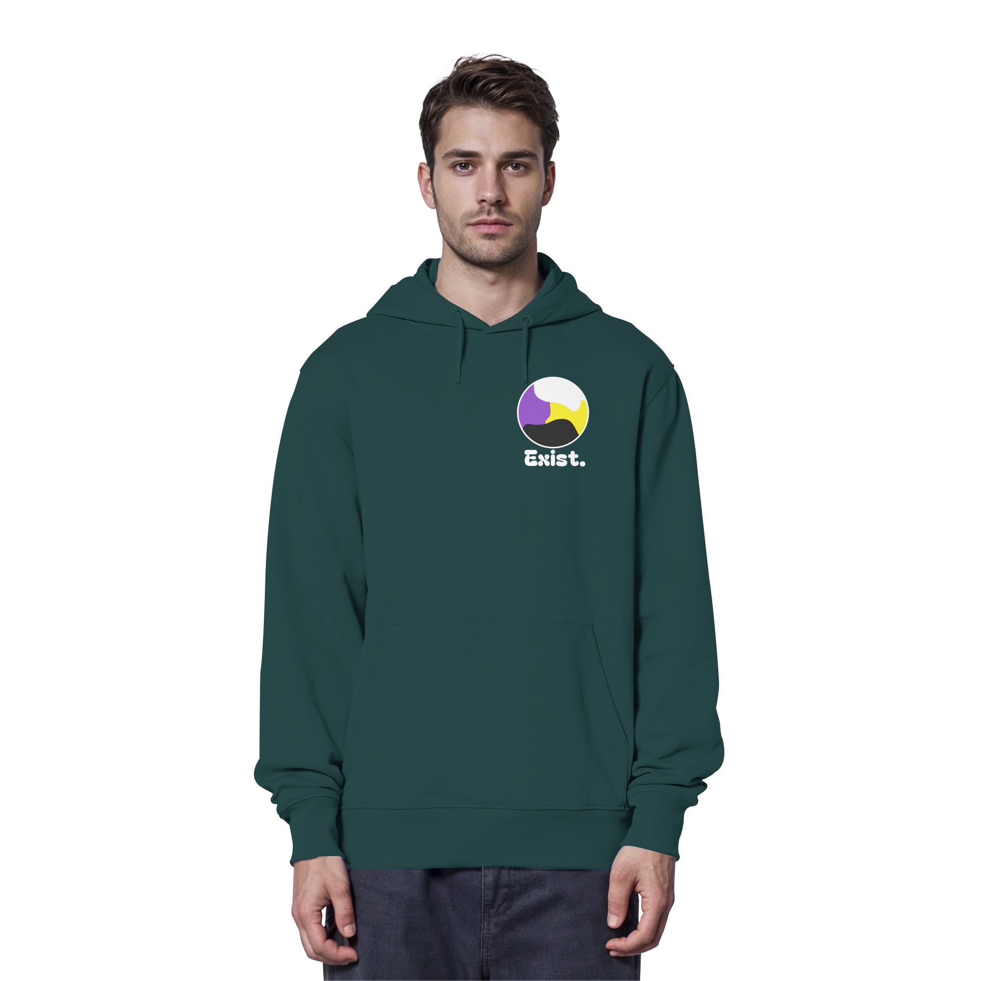 Exist "Nonbinary Edition" - Organic Hoodie
