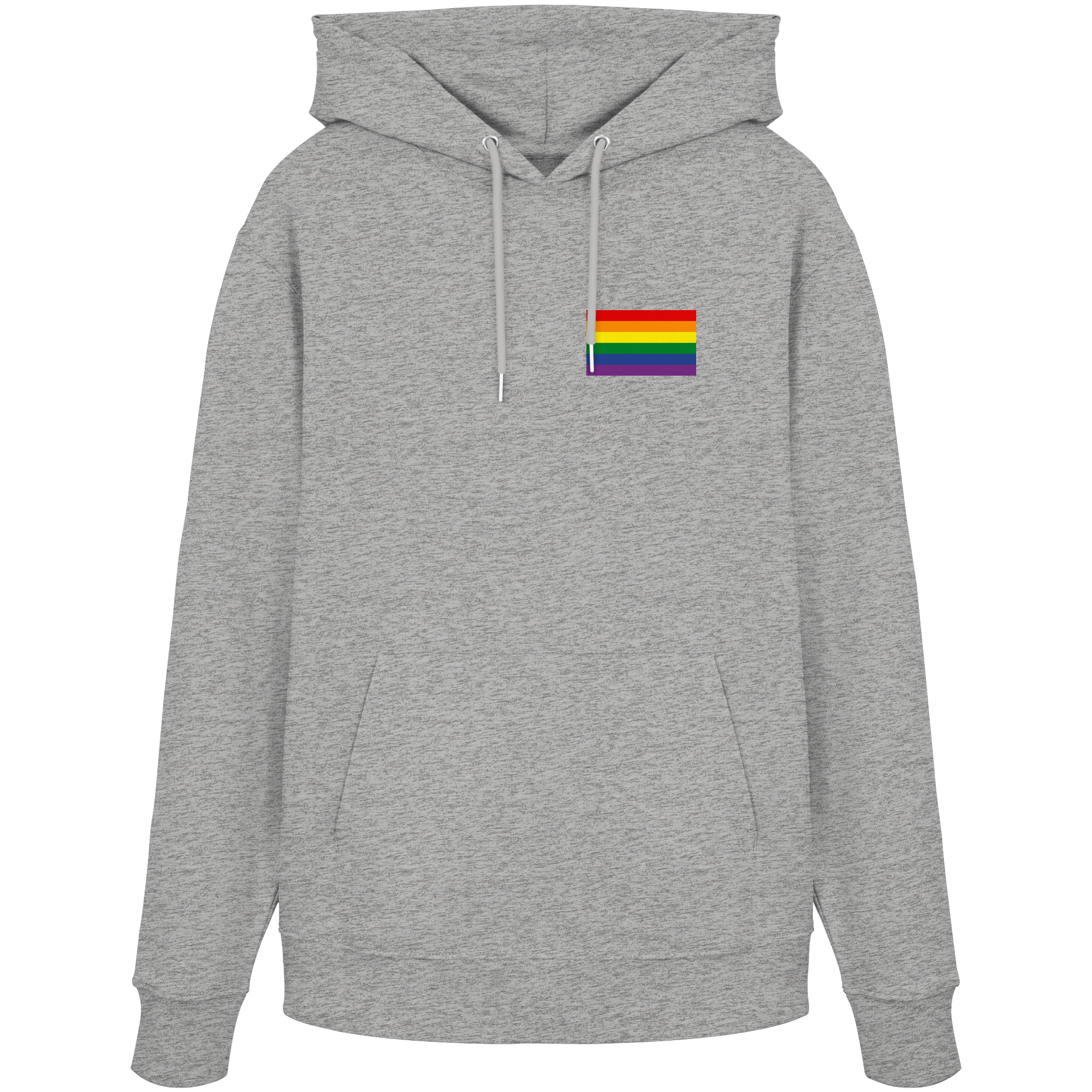 Regenbogen Pride Flag - Organic Hoodie