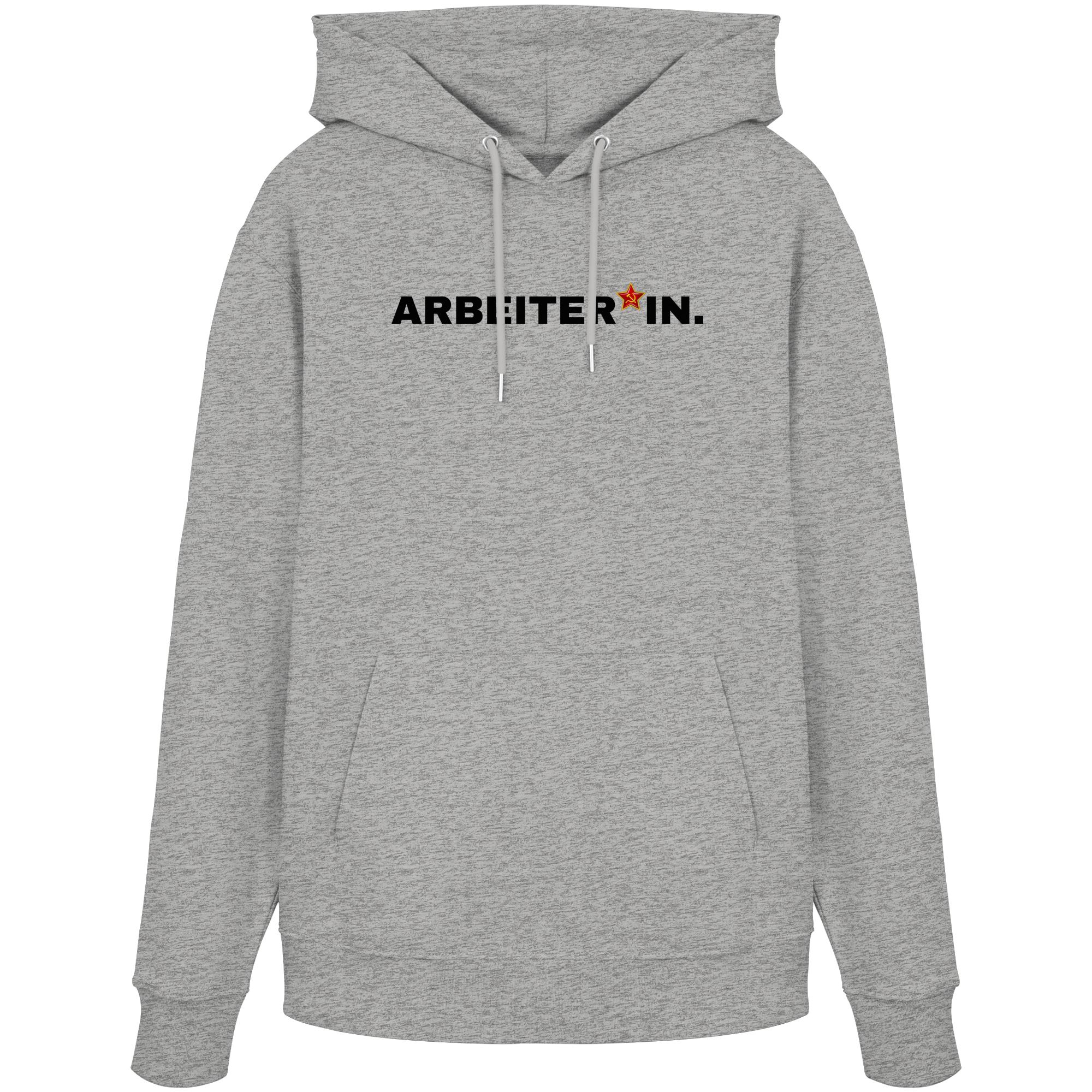 ARBEITER*IN. "Plain Work Edition" - Organic Hoodie