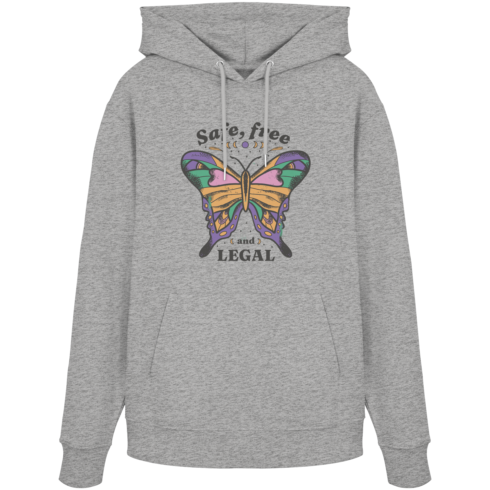 Safe Free Legal "Schmetterling Edition" - Organic Hoodie