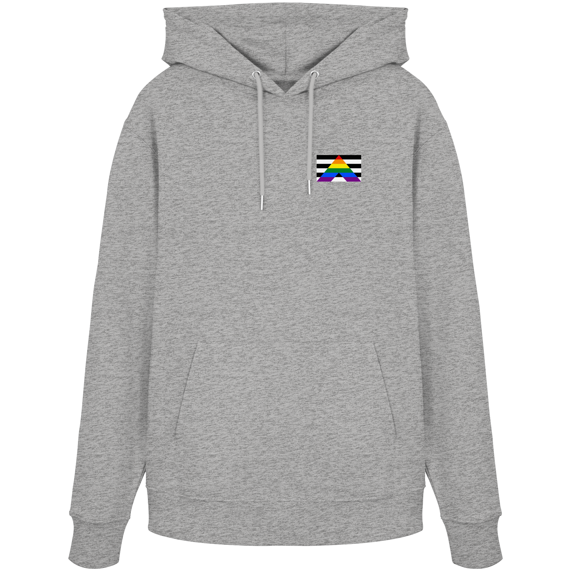 Straight Ally Pride Flag - Organic Hoodie