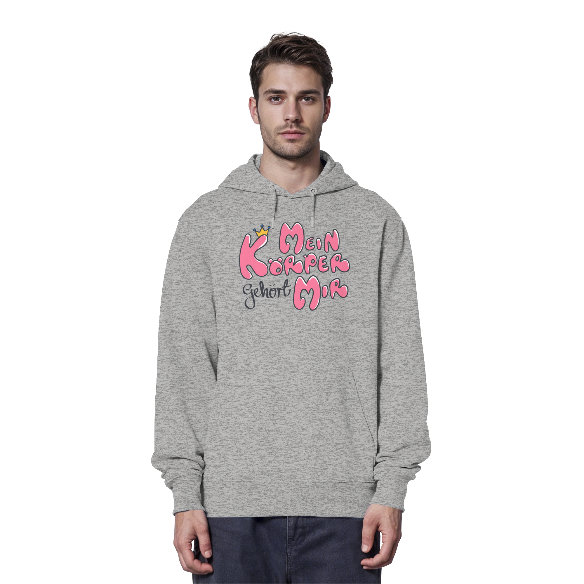 Mein Körper gehört mir "Pinke Edition" - Organic Hoodie