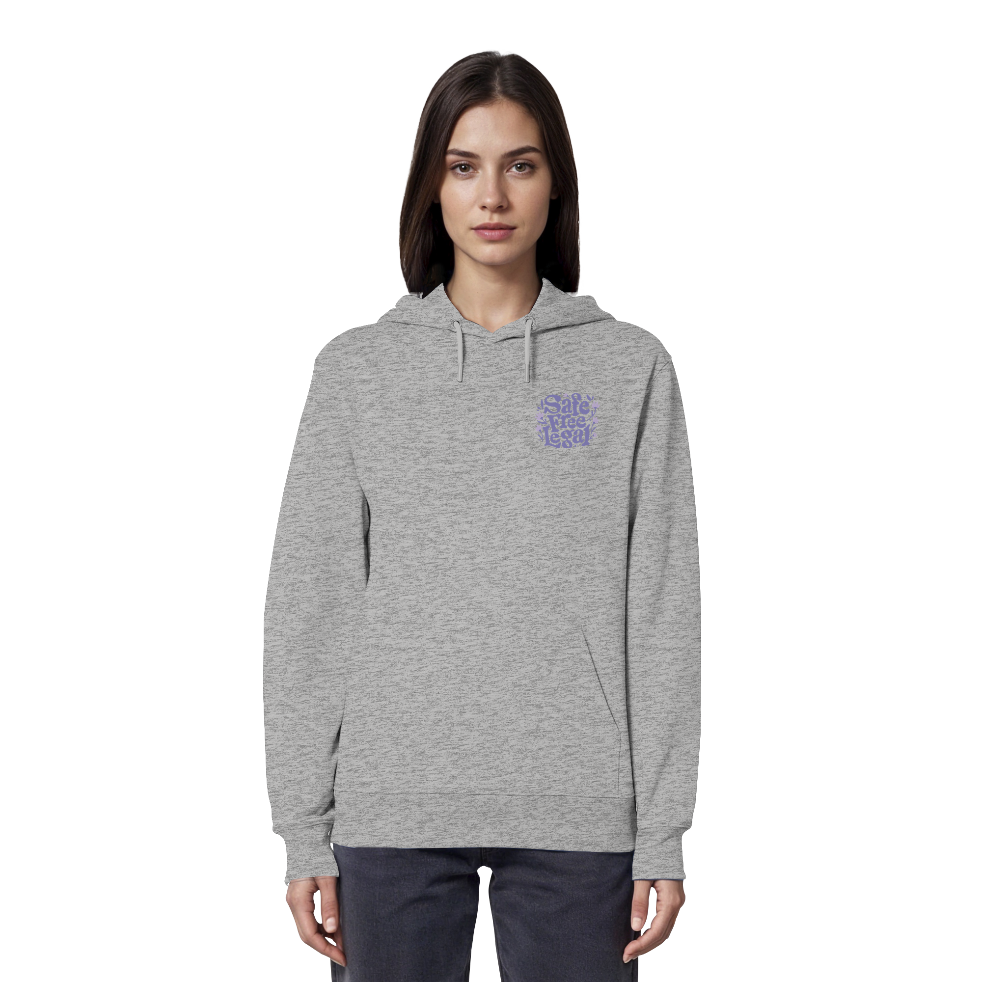 Safe Free Legal "Blumen Edition" - Organic Hoodie