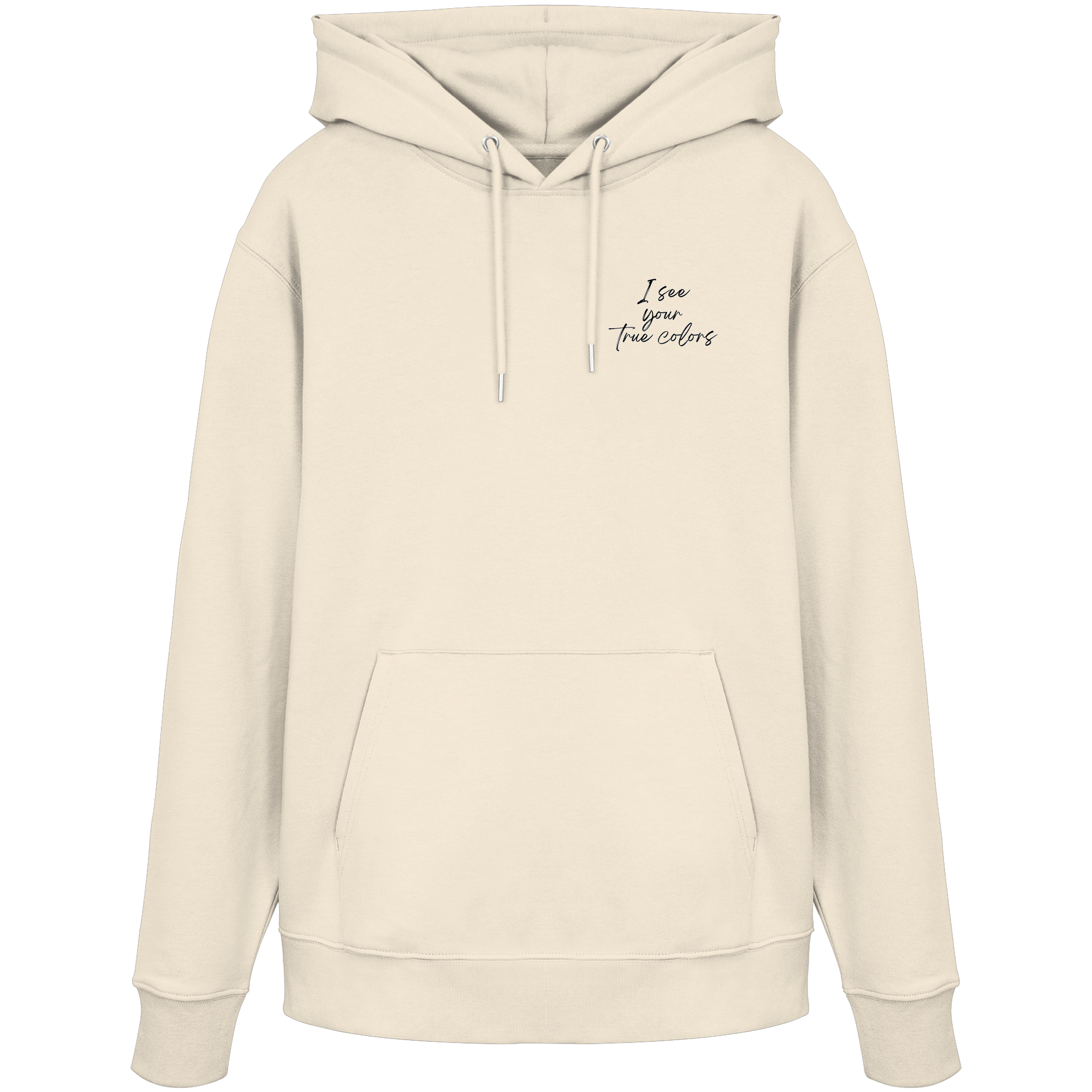 I see your True colors Backprint - Organic Hoodie