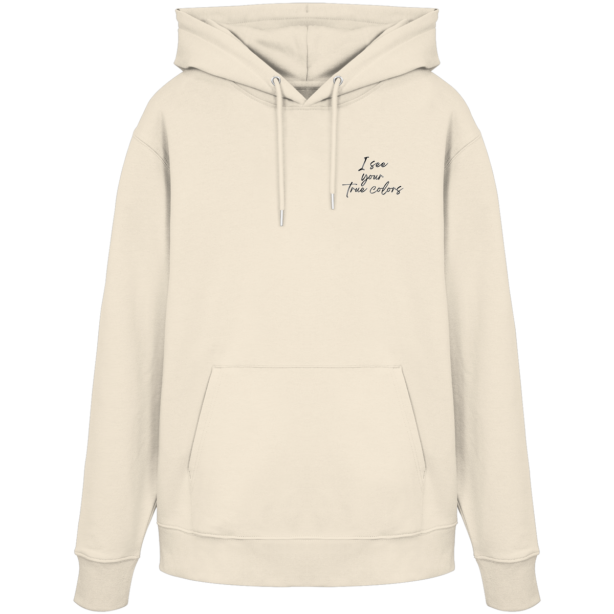 I see your True colors Backprint - Organic Hoodie