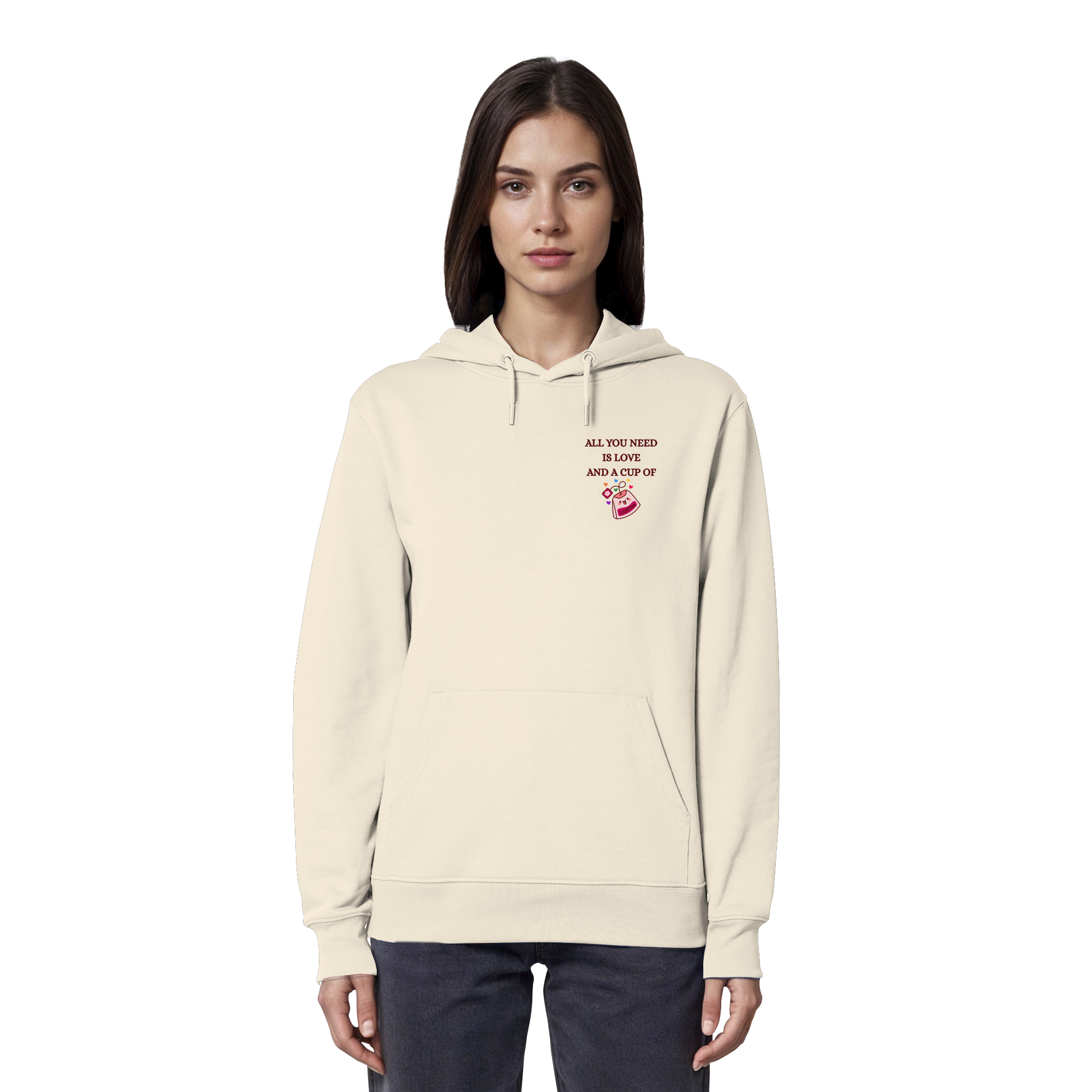 All You Need Is Love And A Cup Of lgbTEA - Organic Hoodie