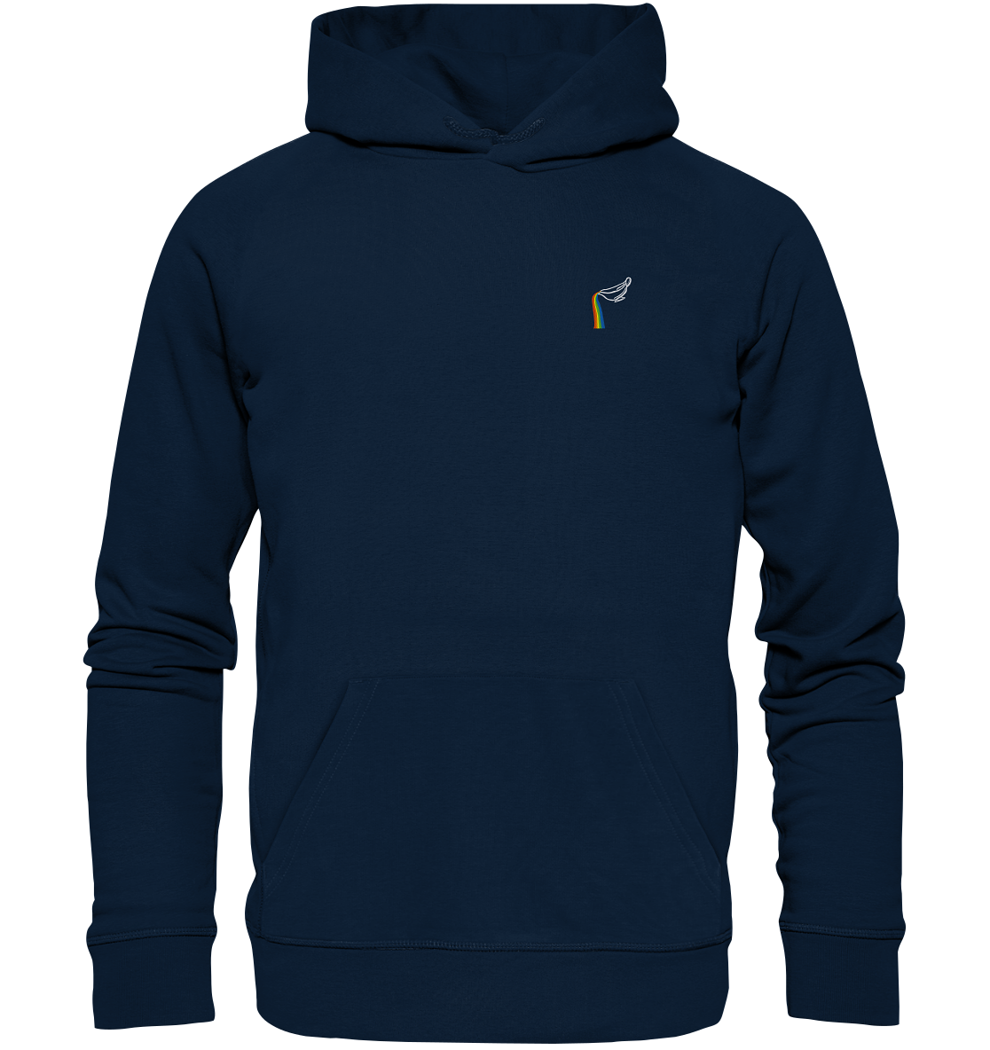 Regenbogen Soße: Sauciere - Organic Hoodie (Stick)