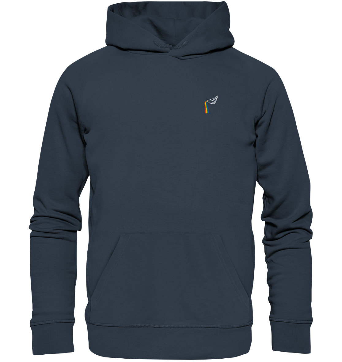 Regenbogen Soße: Sauciere - Organic Hoodie (Stick)