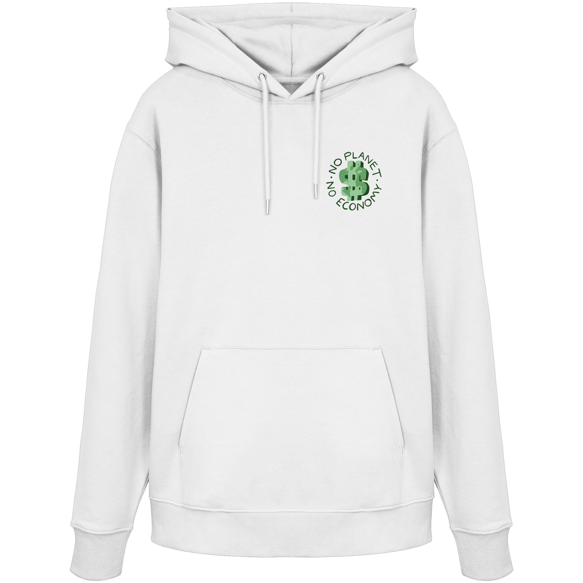 No Planet No Economy - Organic Hoodie