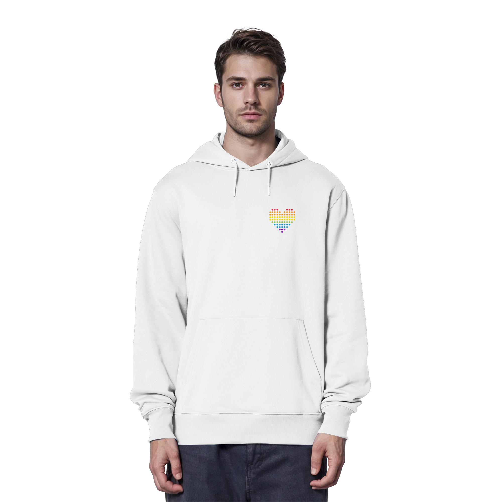 Punktherz - Organic Hoodie