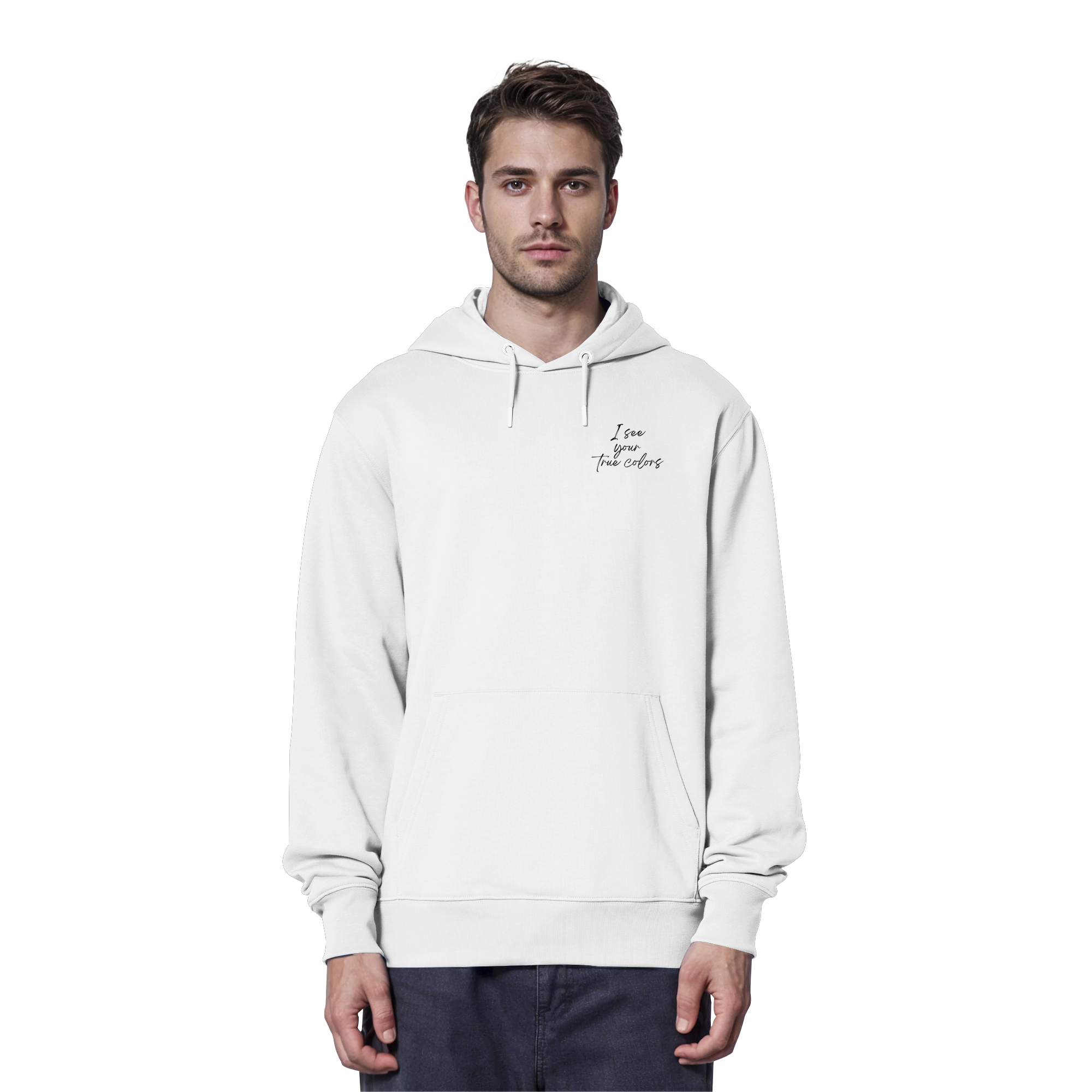 I see your True colors Backprint - Organic Hoodie