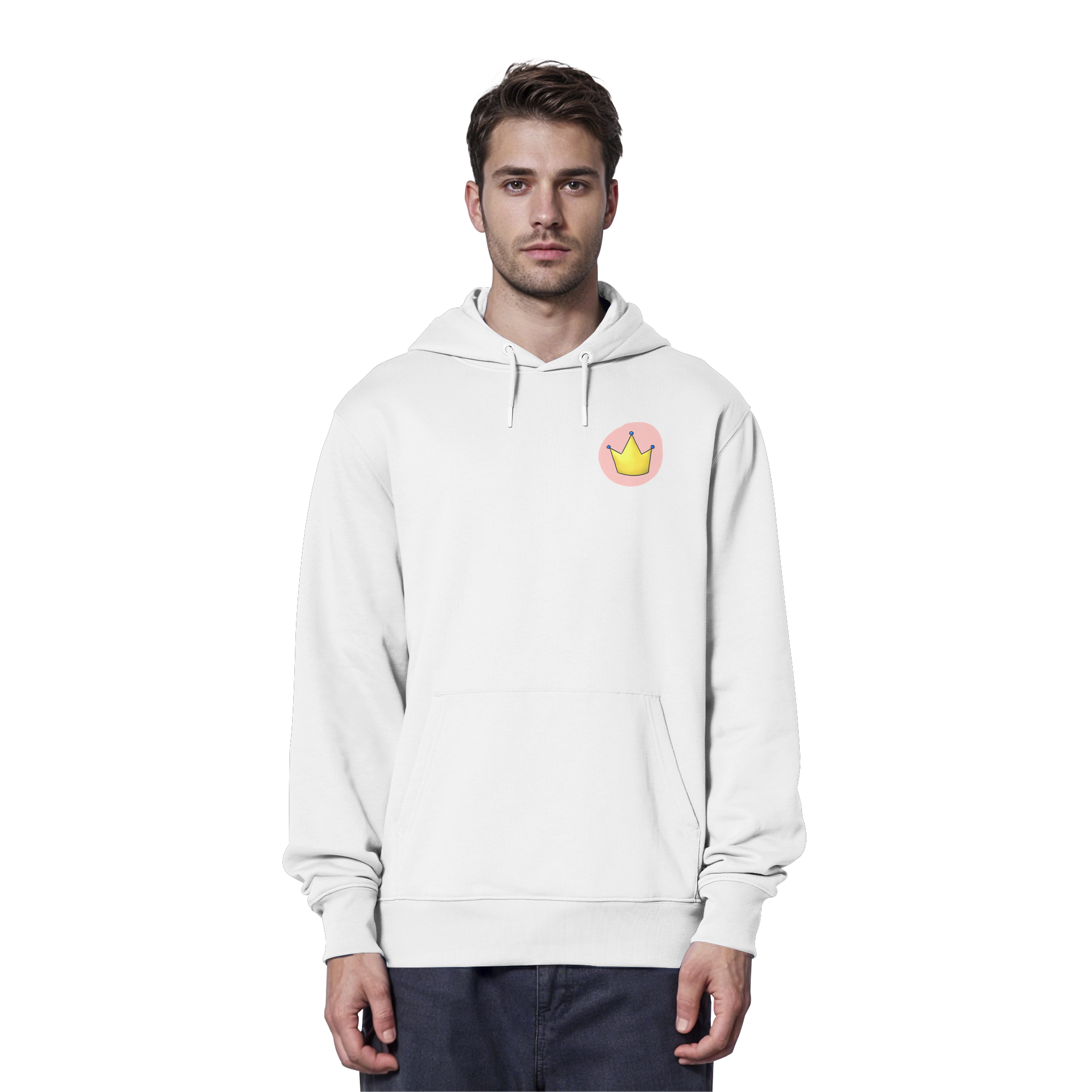 Survivor Queens Logo "Pink Bubble Edition" - Organic Hoodie