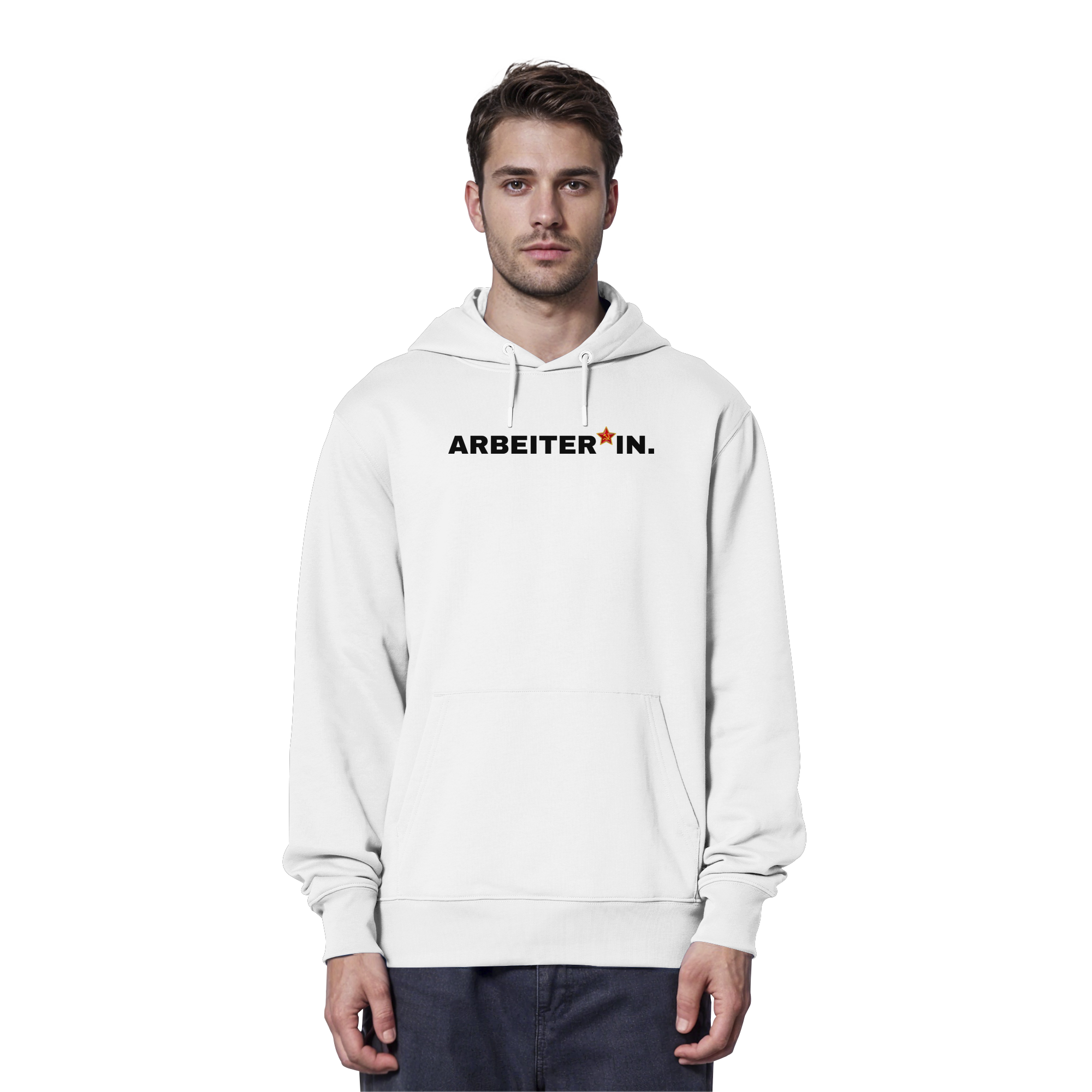 ARBEITER*IN. "Plain Work Edition" - Organic Hoodie