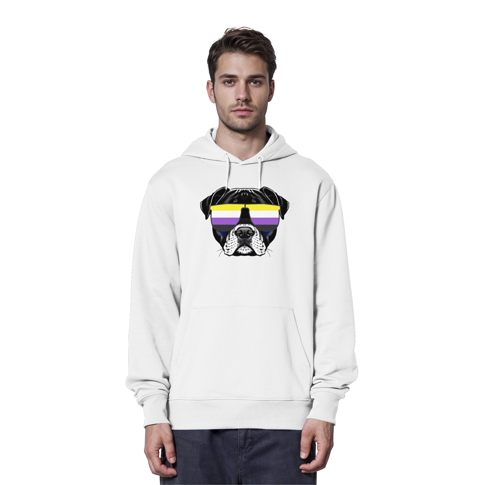 Nonbinary Doggo - Organic Hoodie