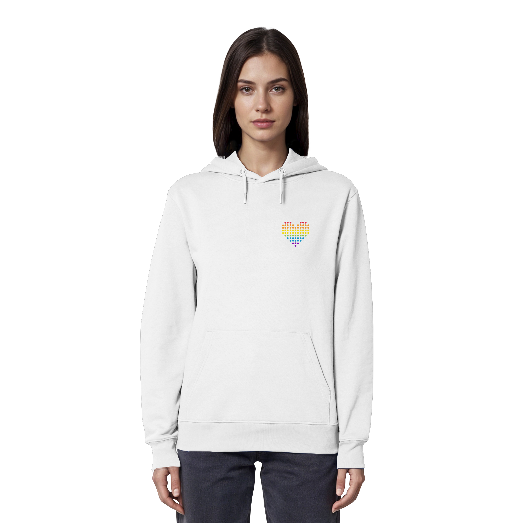 Punktherz - Organic Hoodie