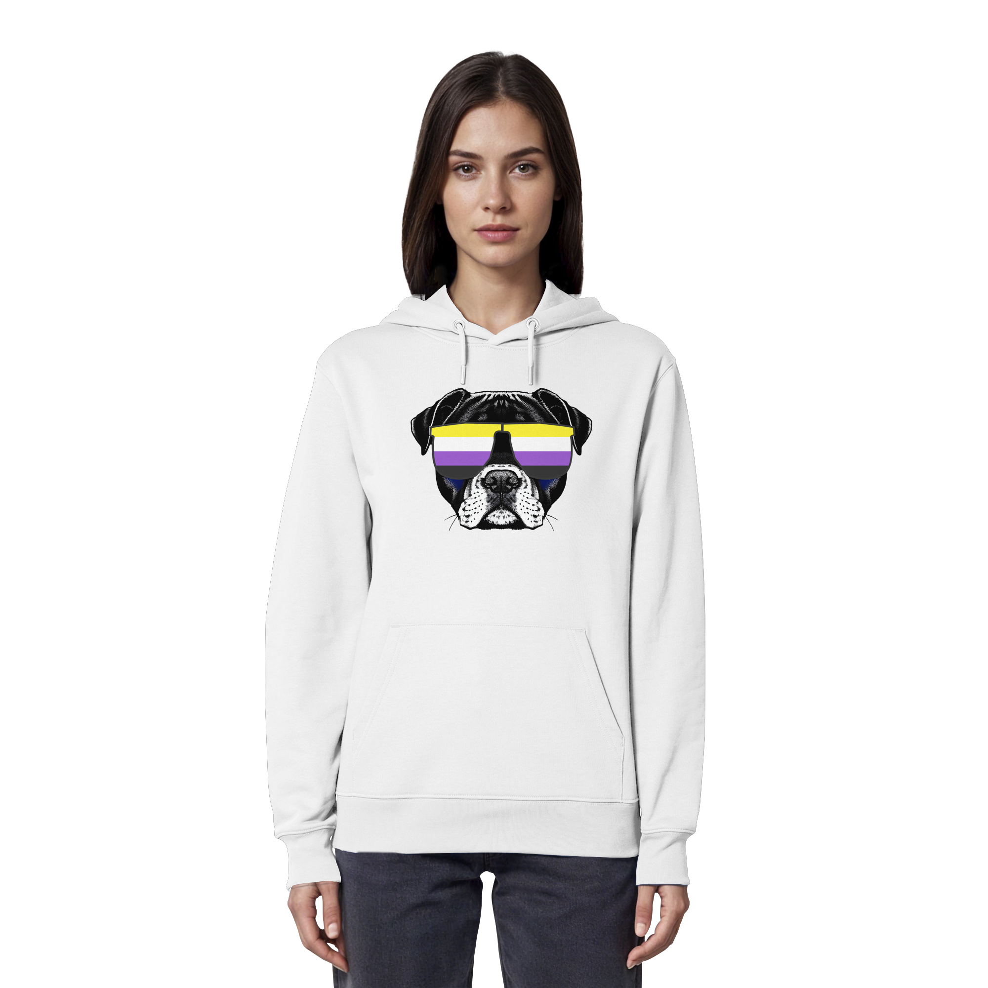 Nonbinary Doggo - Organic Hoodie