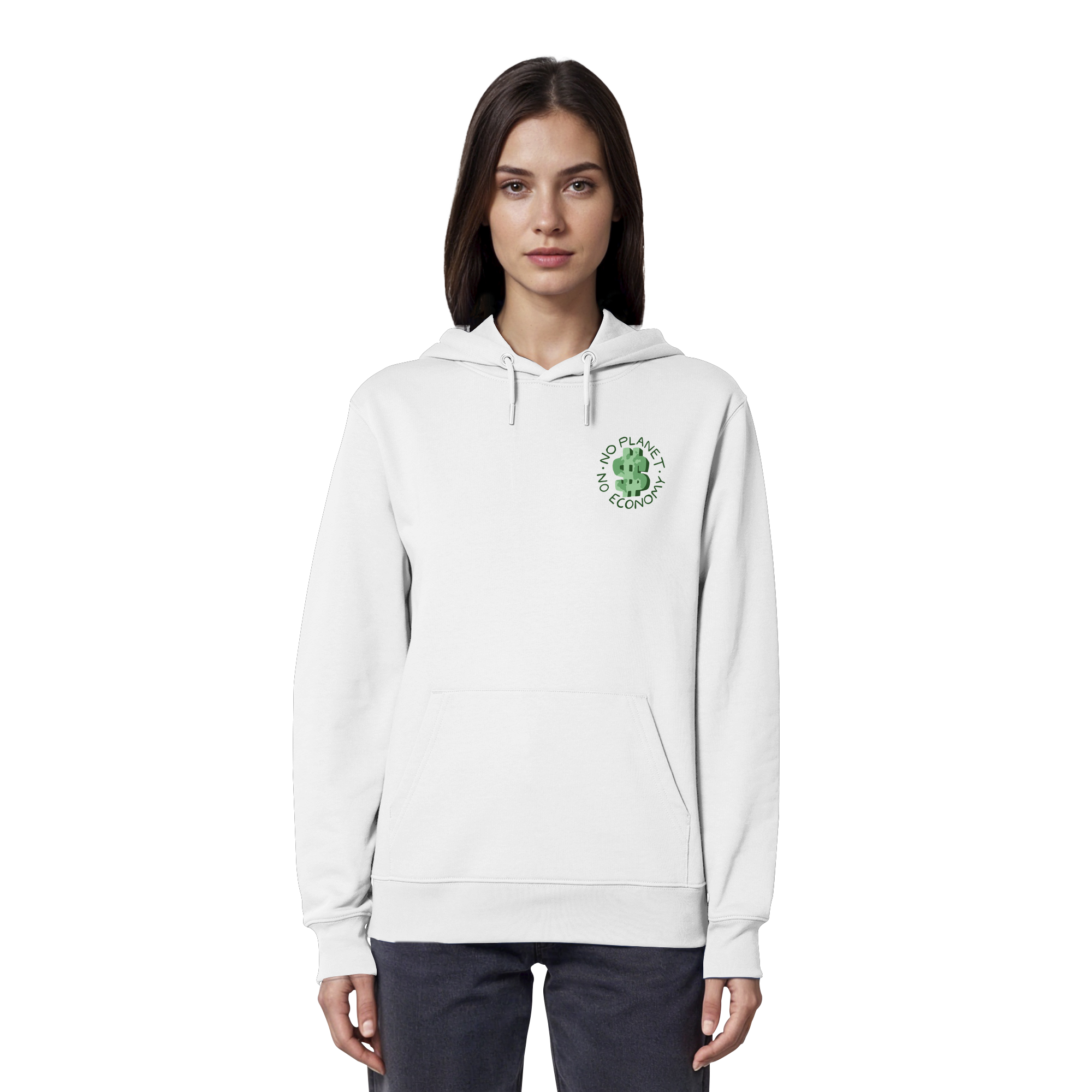 No Planet No Economy - Organic Hoodie