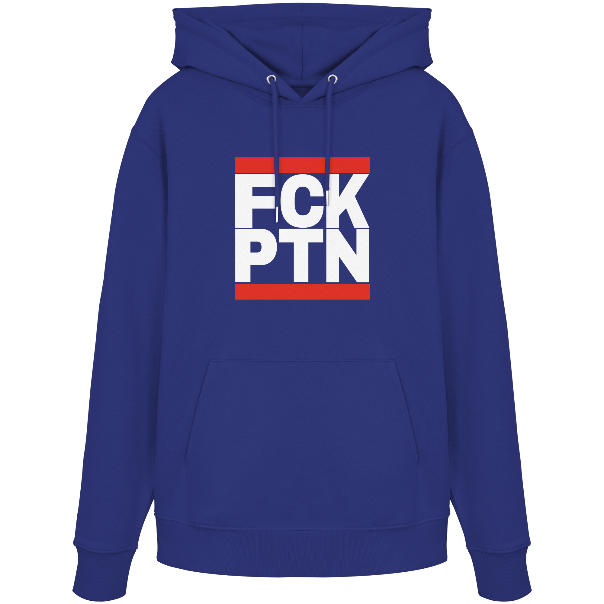 FCK PTN (weiße Schrift) - Organic Hoodie